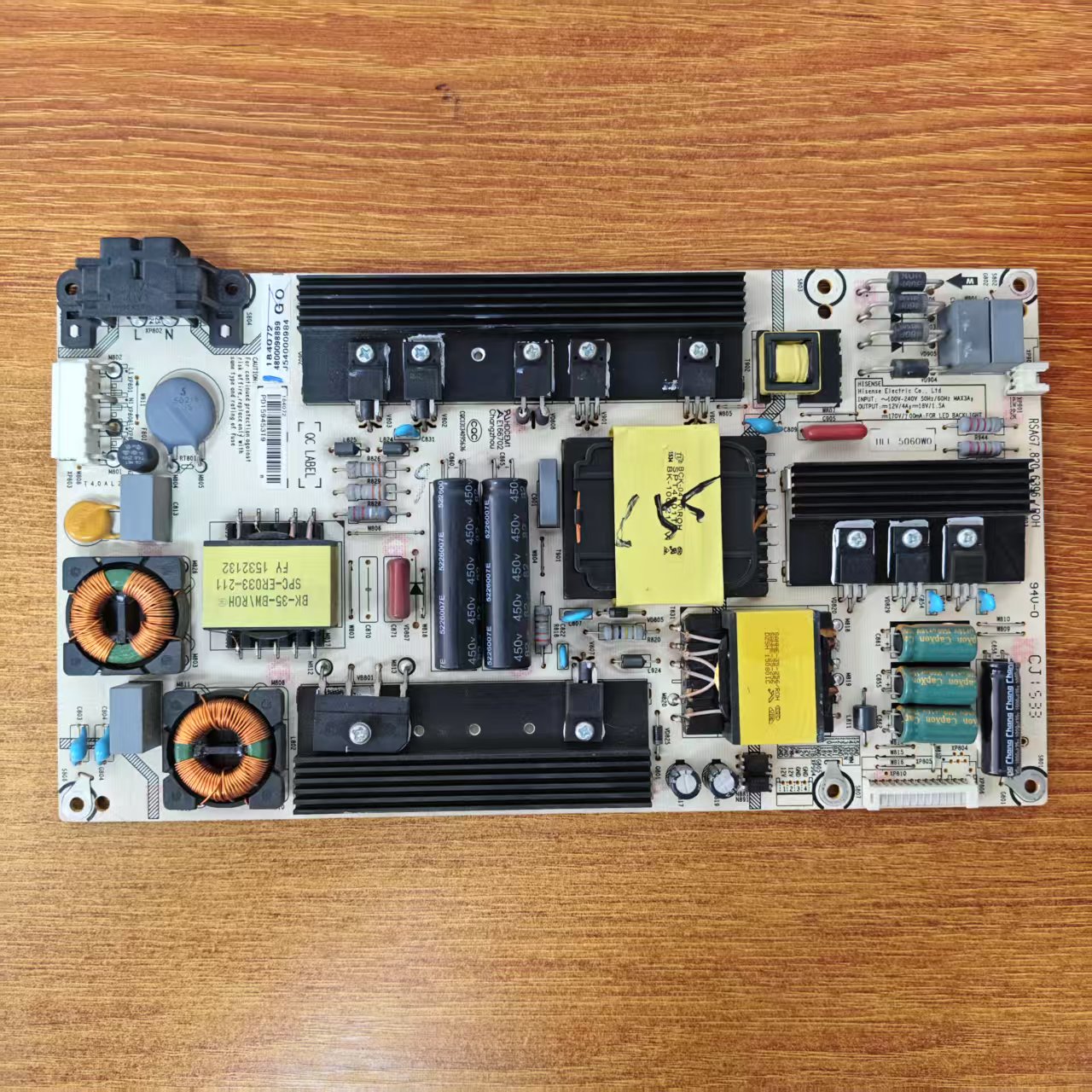 原装海信 LED55EC520UA电源板RSAG7.820.6396 HLL-5060WO现货实拍