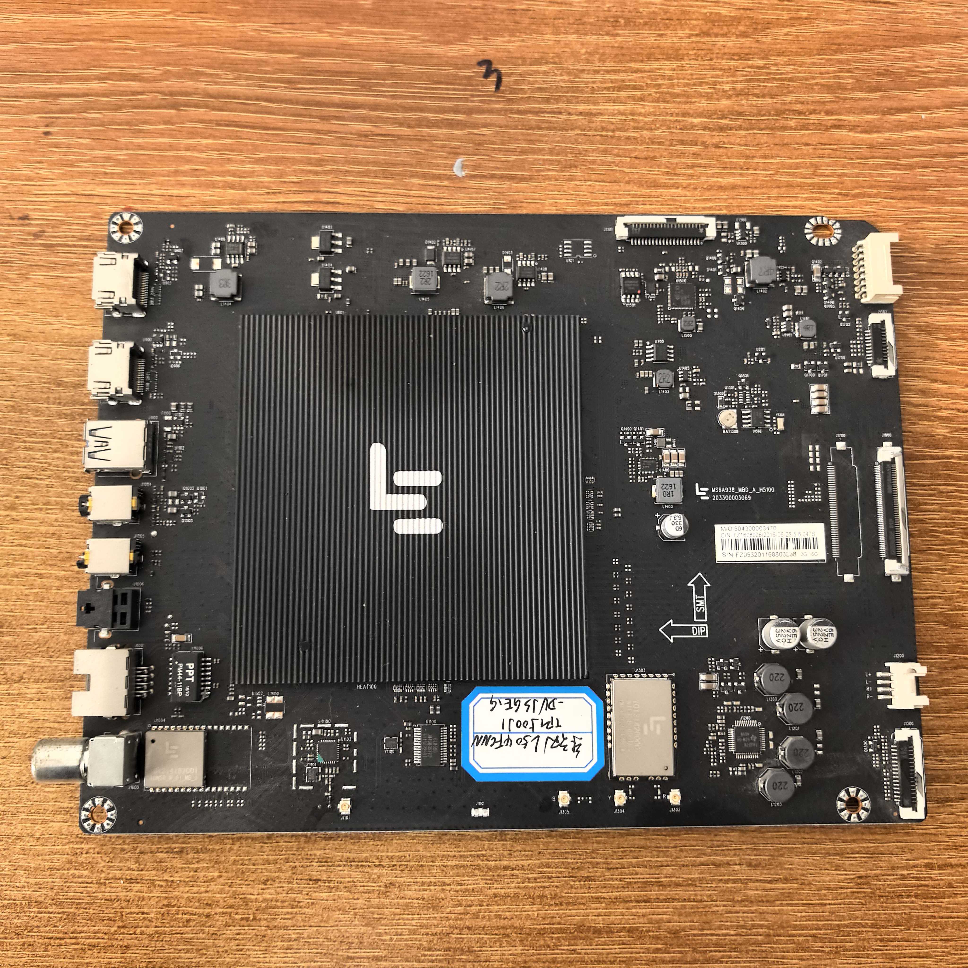 乐视L504FCNN主板MS6A938-MBD-A-H5100屏TPT500J1-DUJSGE.G实拍图