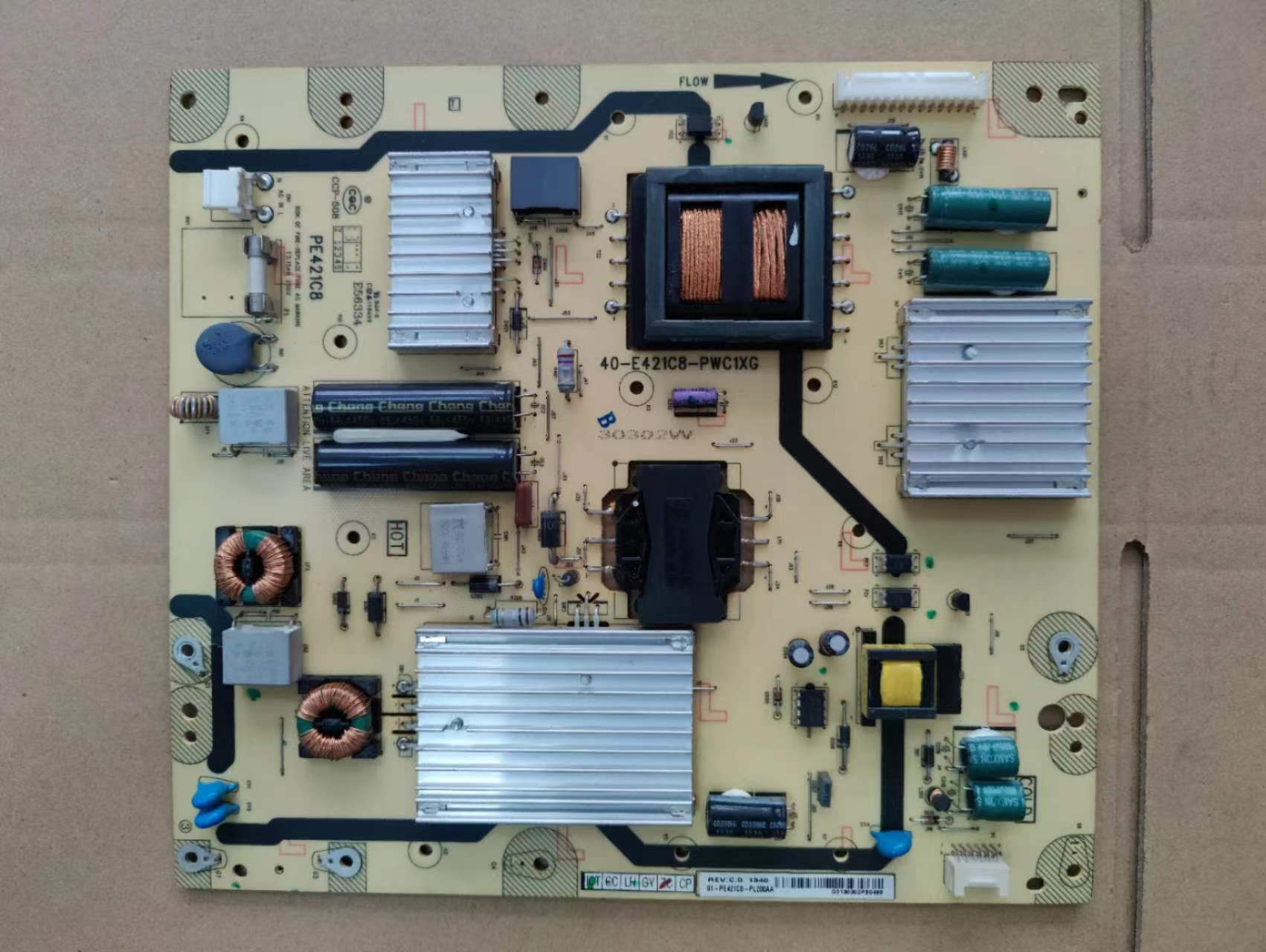 原装TCL L43/50E5000A L50F3600A-3D电源板40-E421C8-PWC1XG 测好