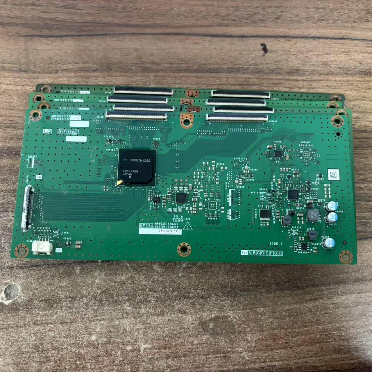 夏普LCD-60LX540A 52LX531A 逻辑板QPWBXF759WJZZ RUNTK4911TP ZK