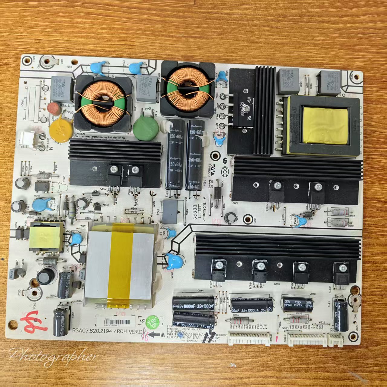 原装现货海信 LED46/40K11PG电视电源板RSAG7.820.2194/ROH实物图