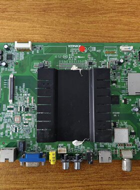 原装康佳LED55X81S电视主板35022456配屏72001075YT 1075YT测试好