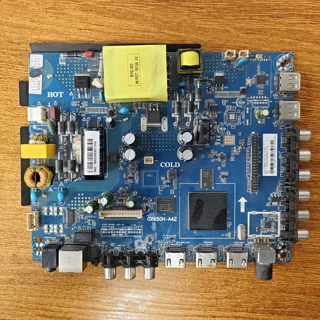 原装拆机 长虹LED50860液晶电视主板CV950H-A42配屏D490L12测试好