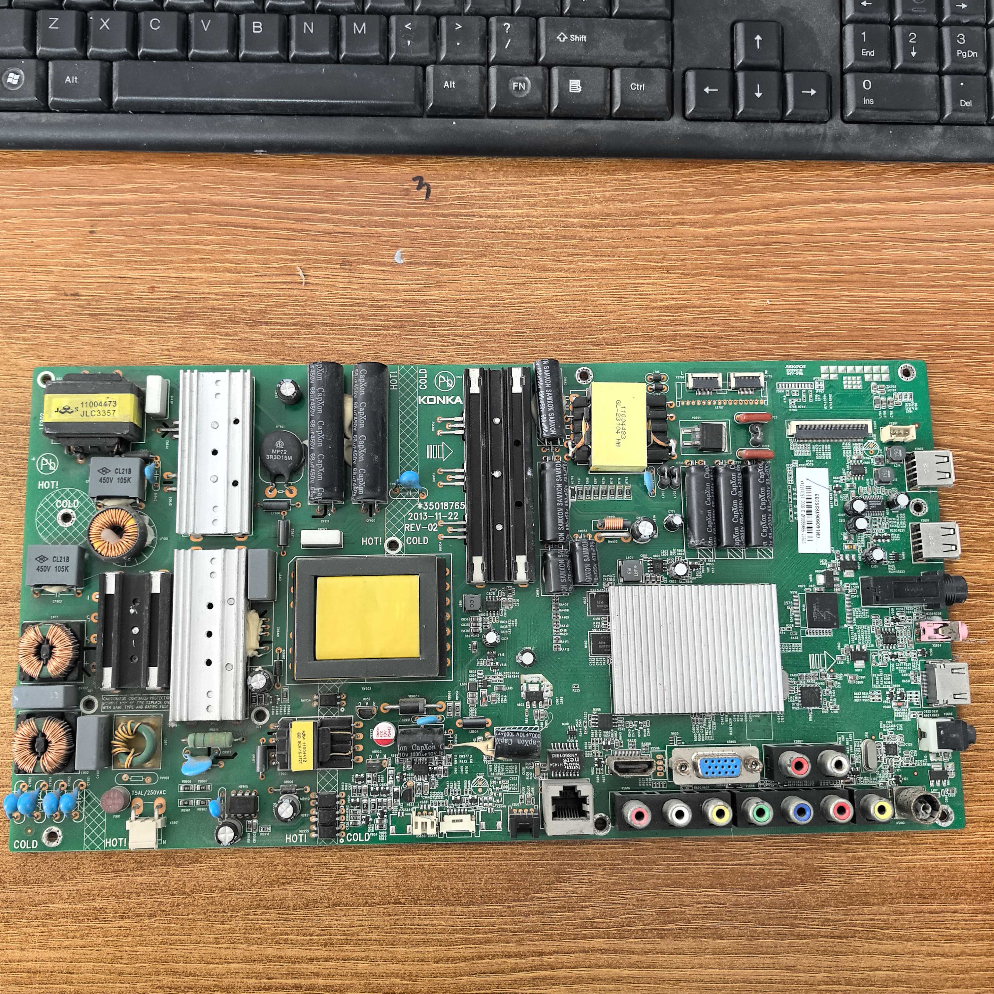 原装康佳LED55M5580AF电视主板35018765屏72000275YT 275YT测好发
