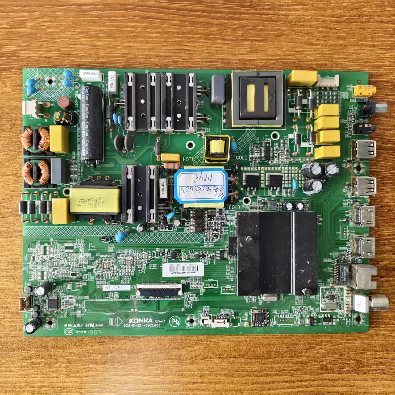 康佳LED55U3C电视主板