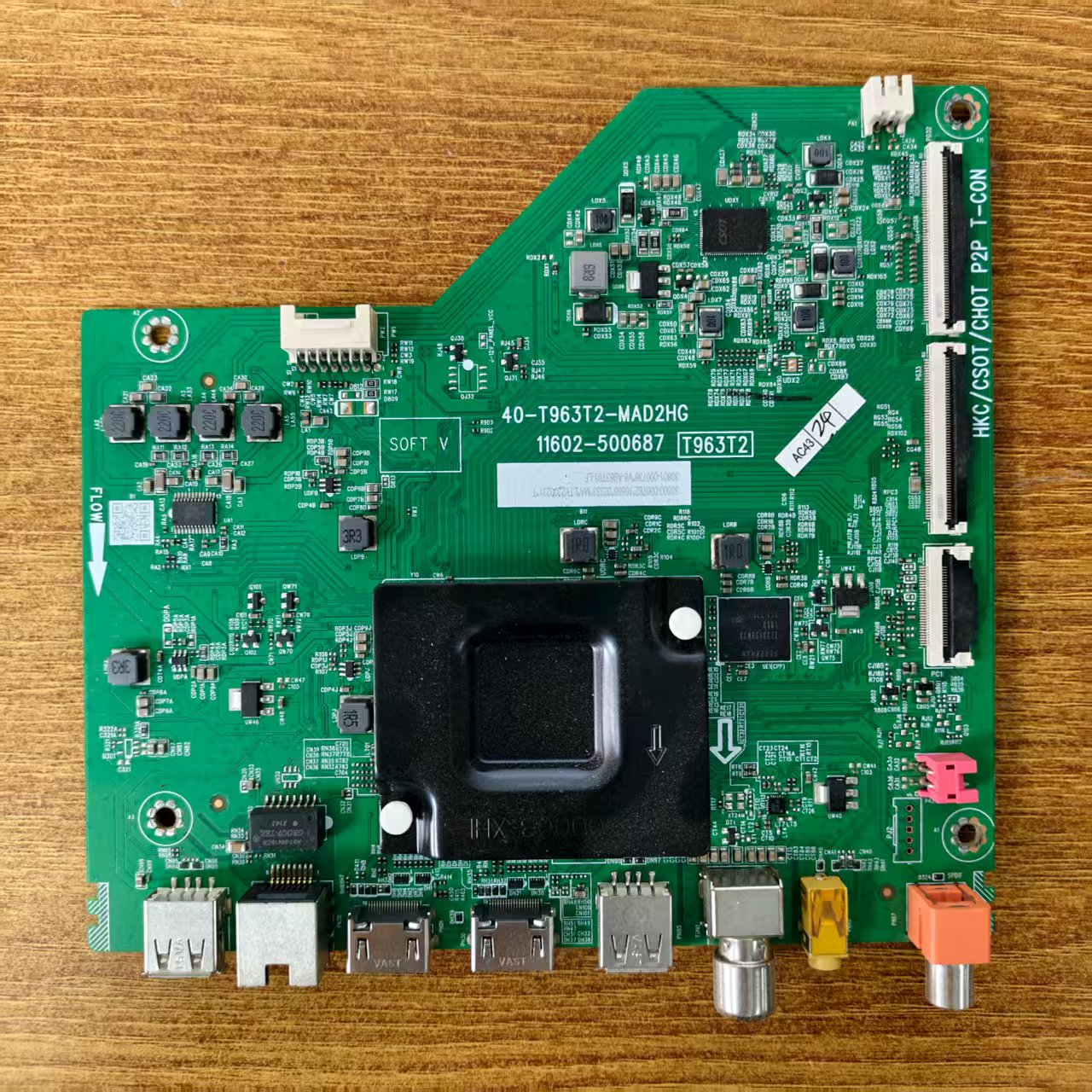 原装TCL55V6EA电视主板