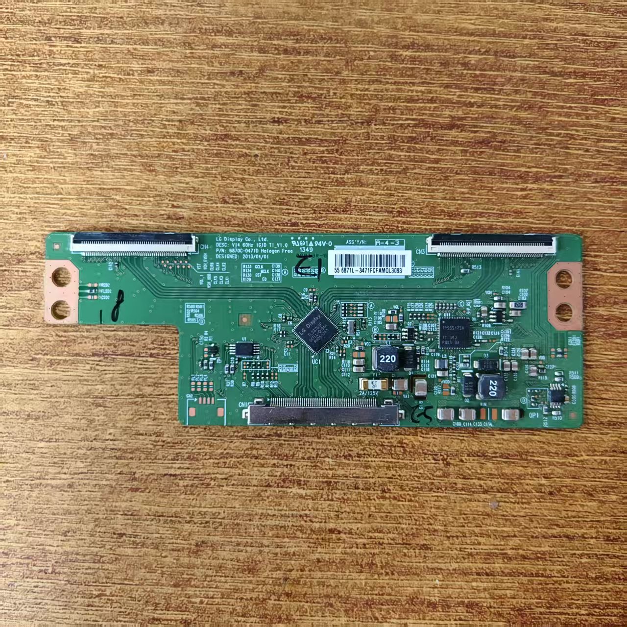 原装 创维 55E510E 液晶电视逻辑板6870C-0471D 屏 LC550DUJ测好