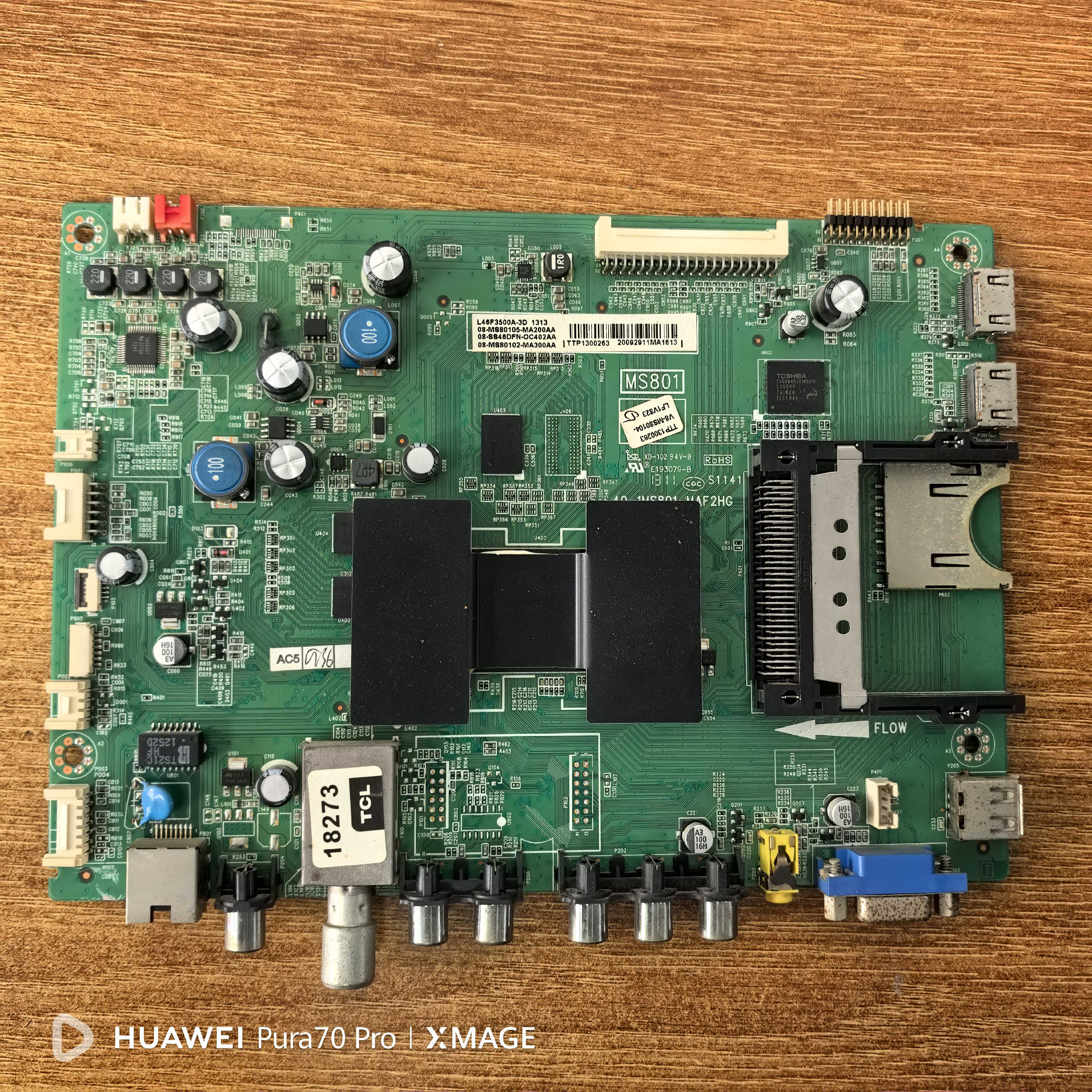 原装TCLL46E3500A-3D主板