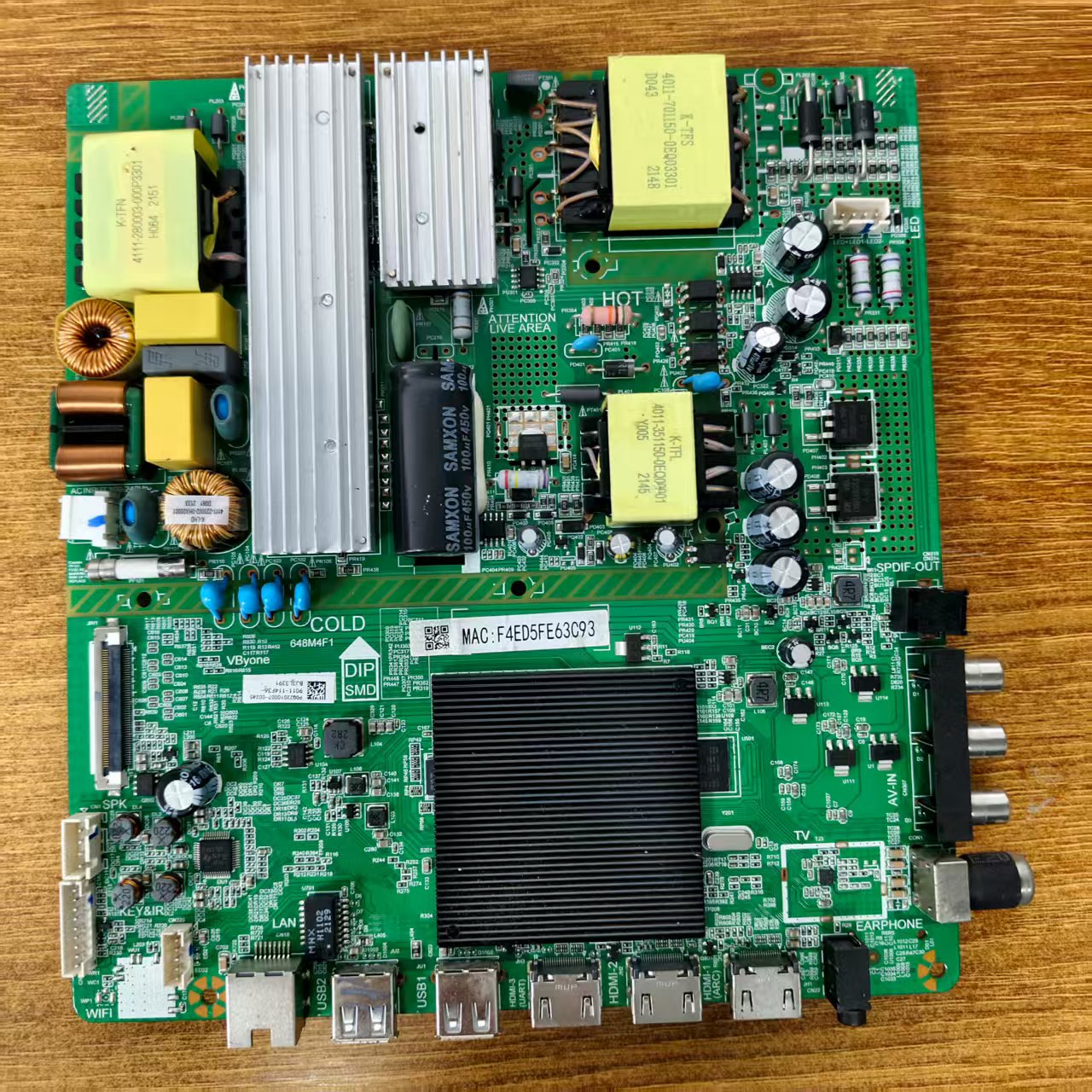 夏普4T-C50CEXA主板648M4F1