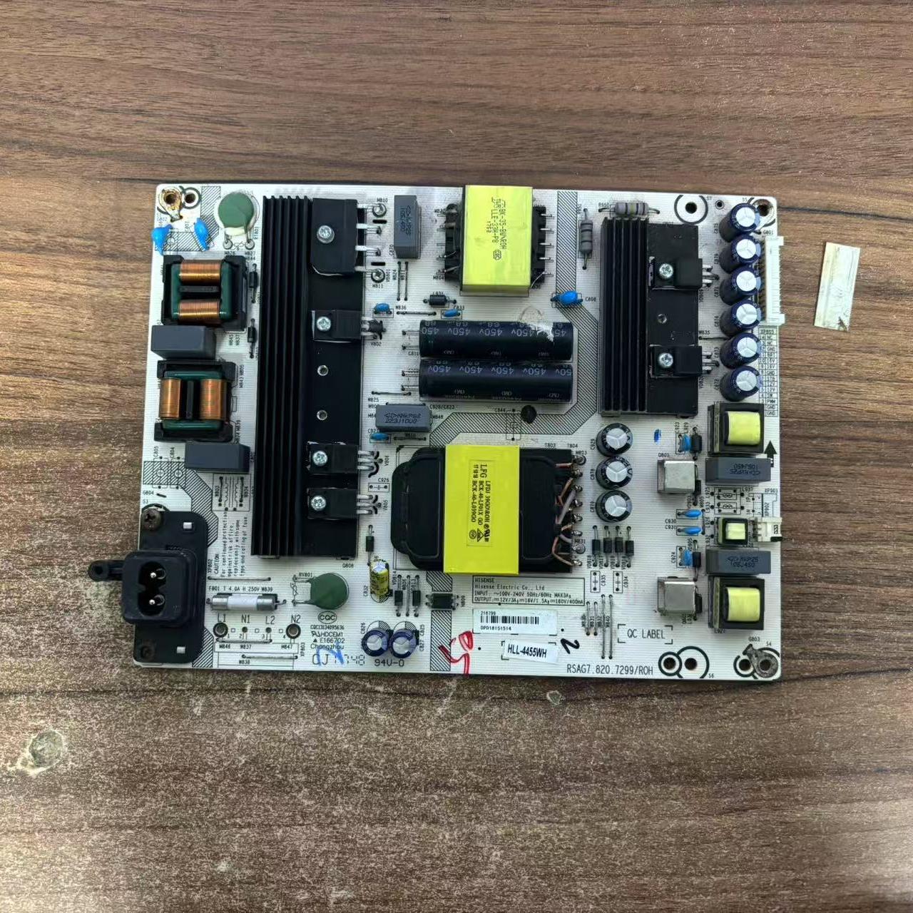 海信LED50/55N3600U LED55N3700U EC680US 电源板 RSAG7.820.7299