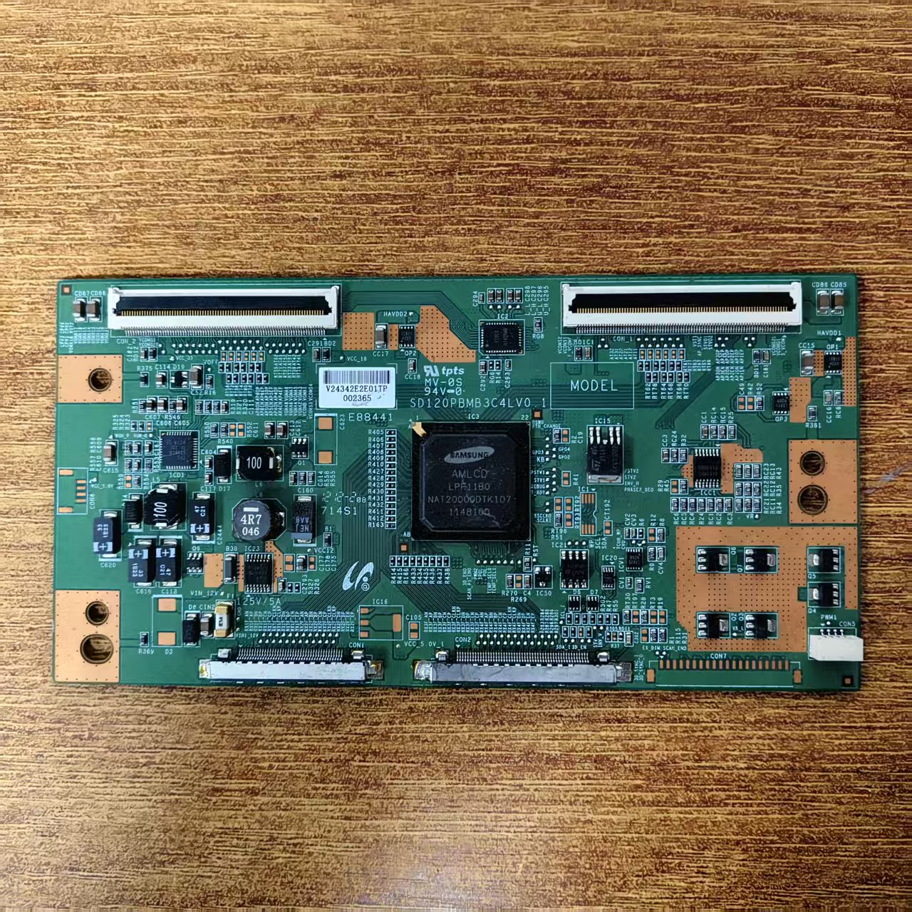 TCL L55F3300-3D海信LED55X8000D逻辑板SD120PBMB3C4LV0.1 实物图