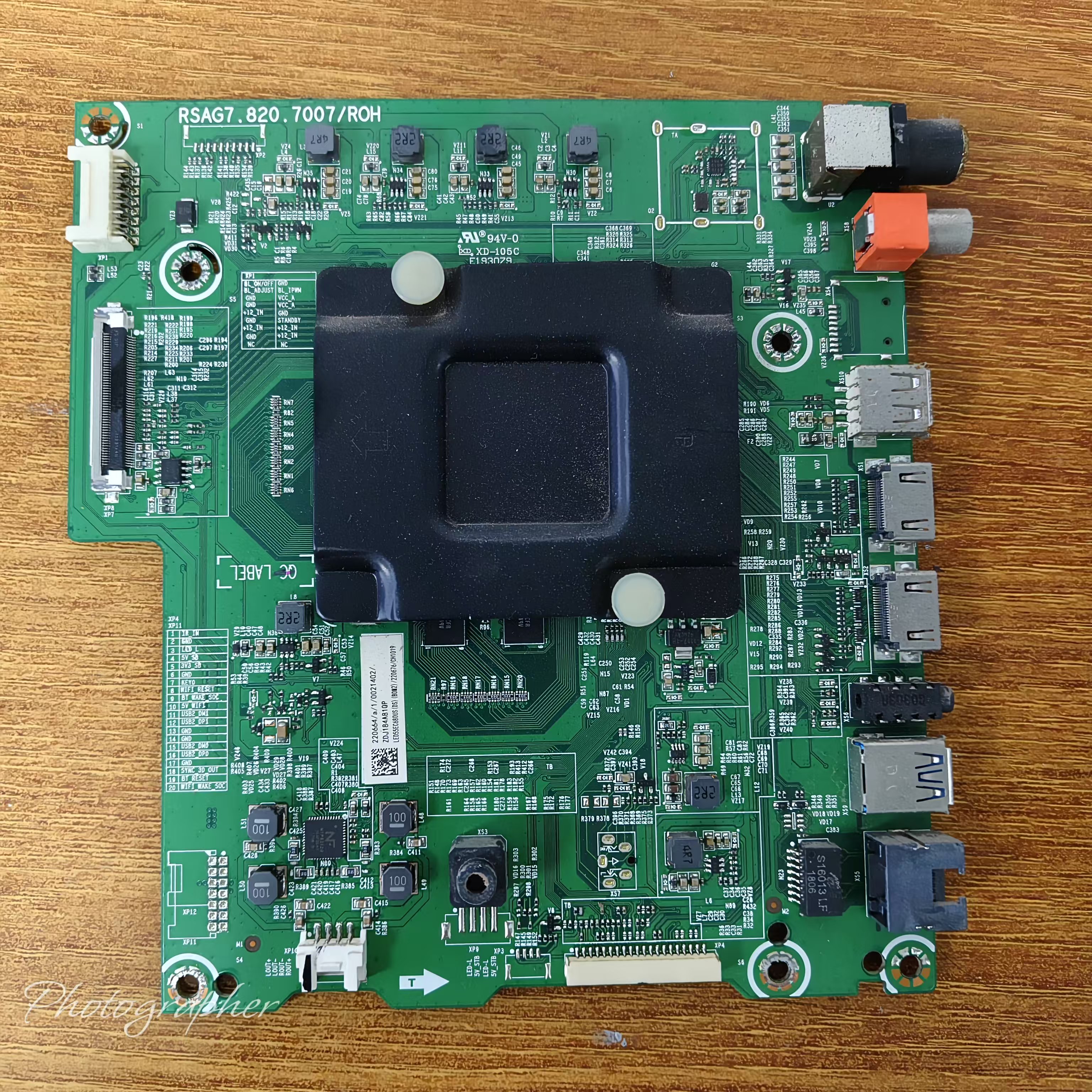原装现货海信LED55EC680US主板RSAG7.820.7007屏HD550N3U31测好发