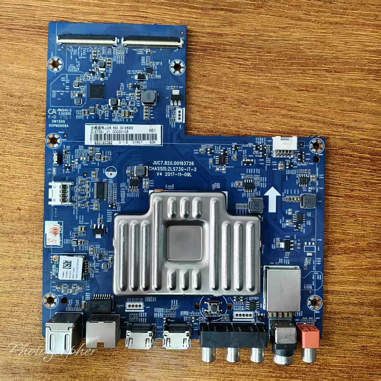 原装 长虹 43U1A 49U1 55U1液晶电视主板JUC7.820.00193726配屏选