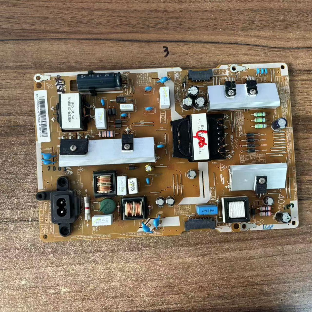 三星40KU6300JXXZ 55KU6100JXXZ电源板BN94-10711A/D BN41-02499A