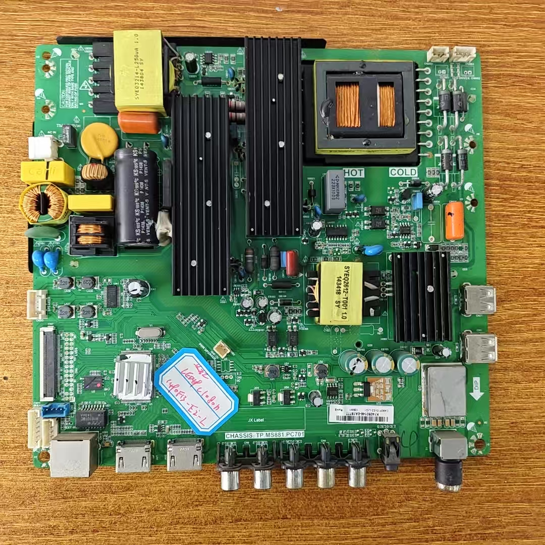 原装现货长虹LED49C1080主板TP.MS881.PC701屏C490F13-E2-L电路板