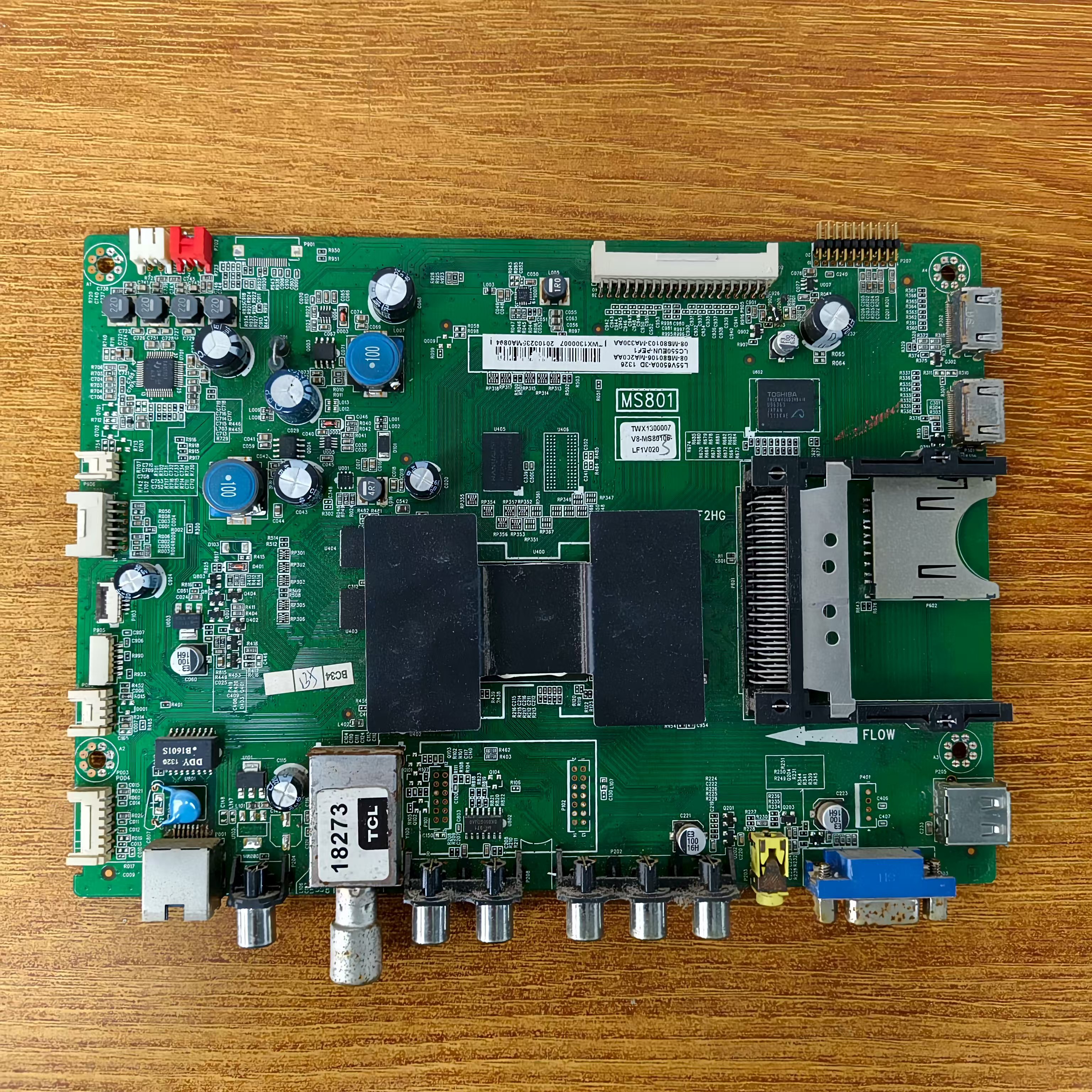 TCLL55V6500A-3D电视主板