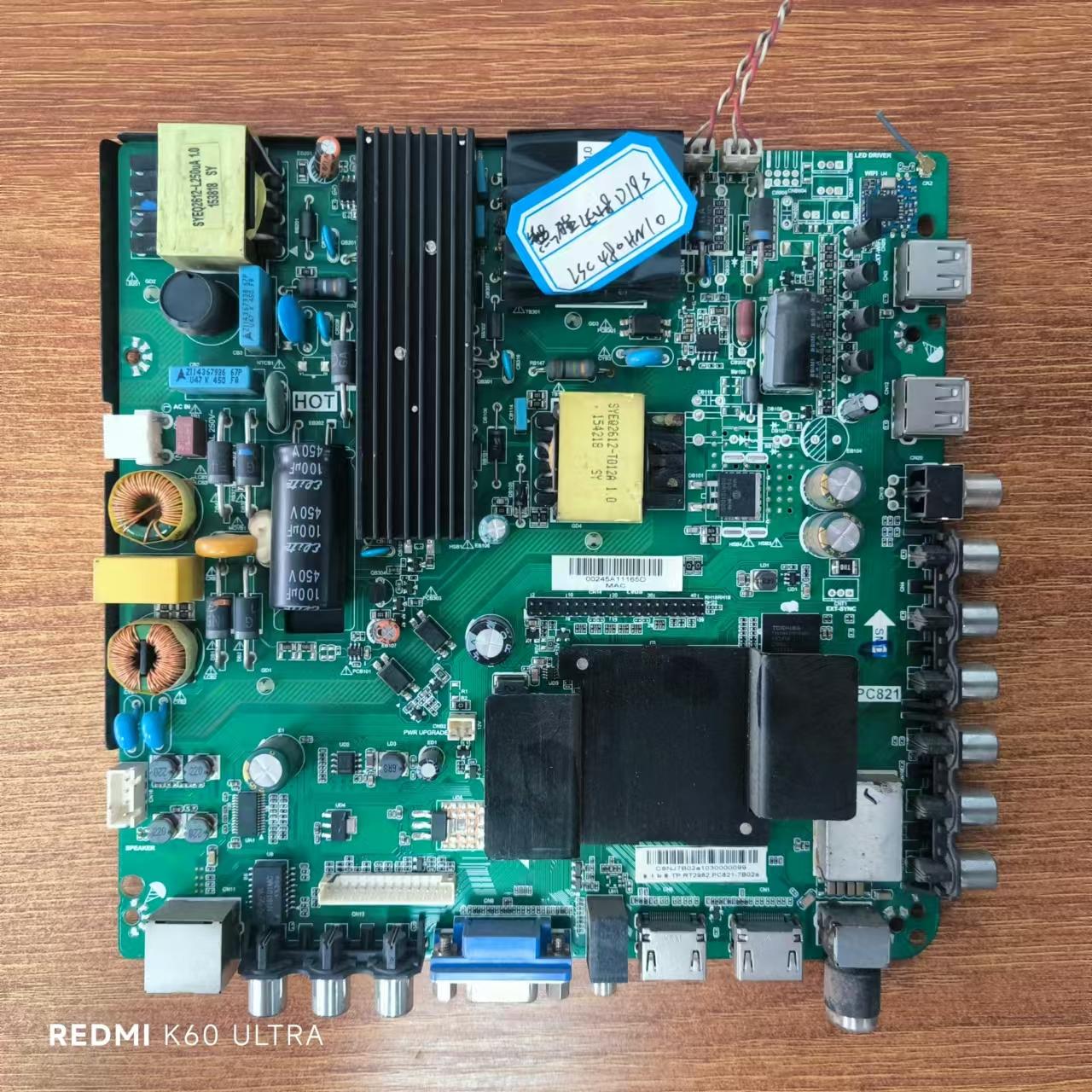 原装 熊猫 LE48D19S电视主板TP.RT2982.PC821屏LSC480HN10 测好发