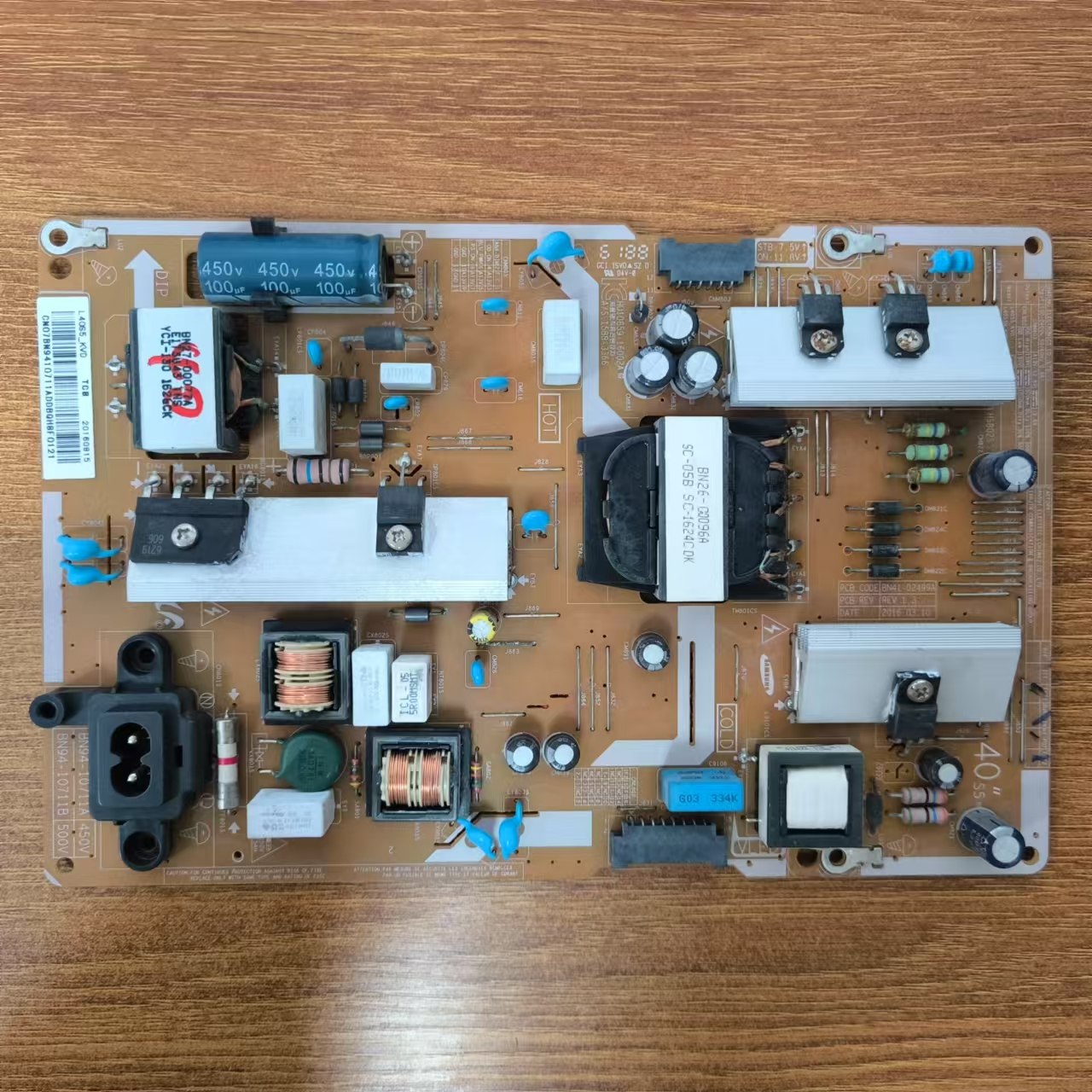 原装三星 UA40KU6300JXXZ电视电源板BN94-10711A BN41-02499A实拍