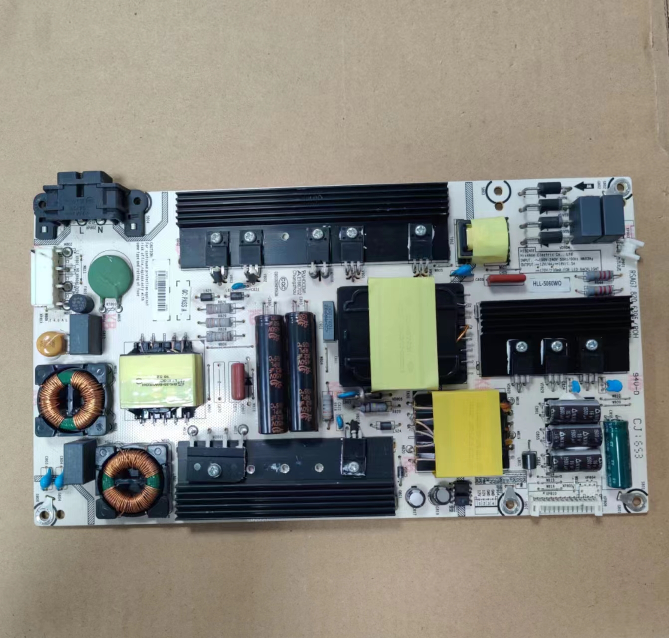 原装拆机海信LED55EC520UA 55K220 55K5500电源板RSAG7.820.6396