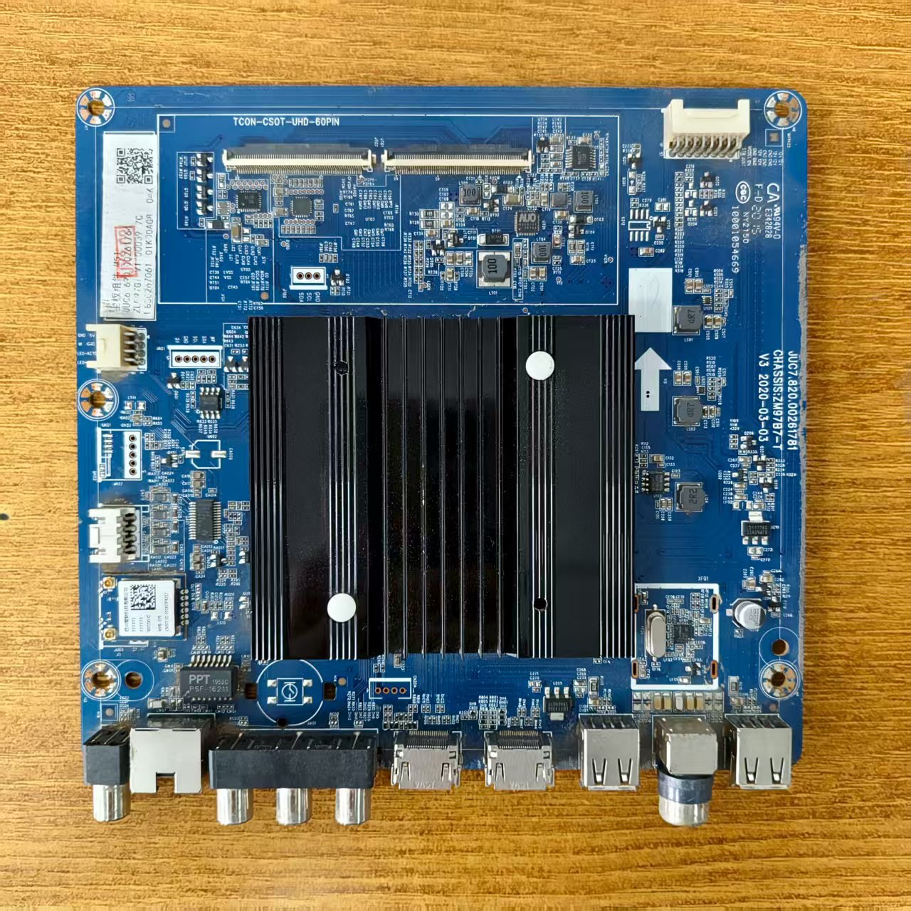 原装长虹65D5H电视主板