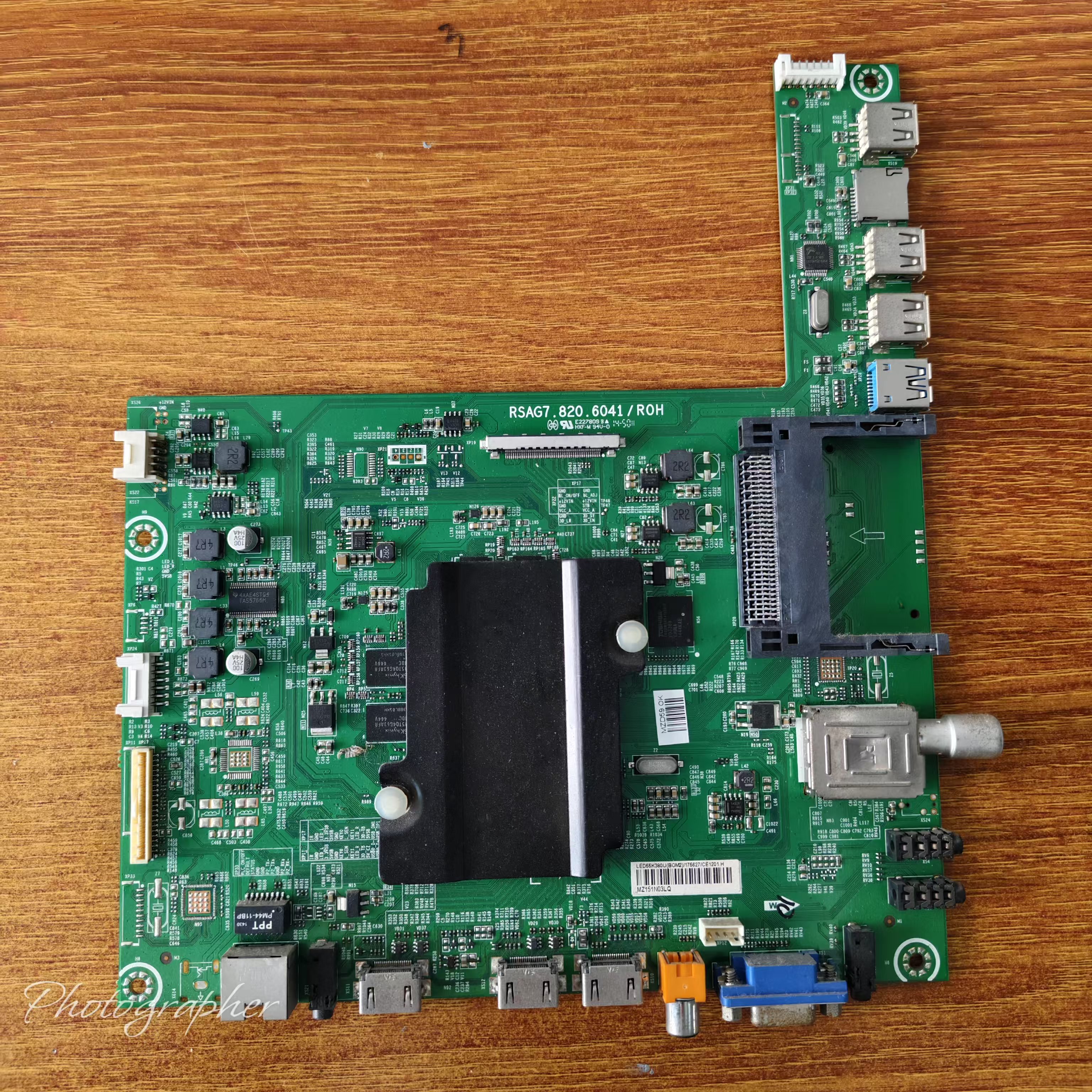 原装海信LED55K380U电视主板
