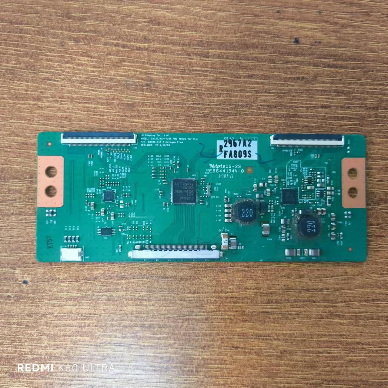 原装现货 长虹 3D55A4000iC 液晶电视逻辑板6870C-0401C 测好发货