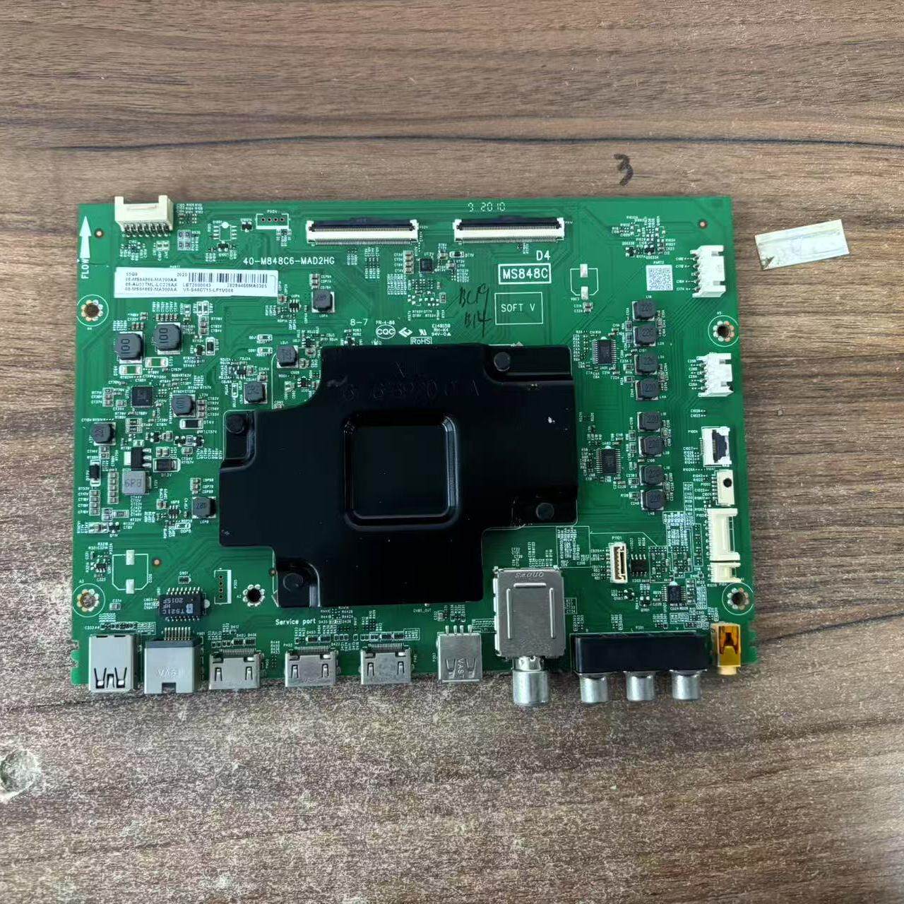 TCL 55Q9 55C6S主板40-M848C6-MAD2HG 屏LVU550NEBL AD9W