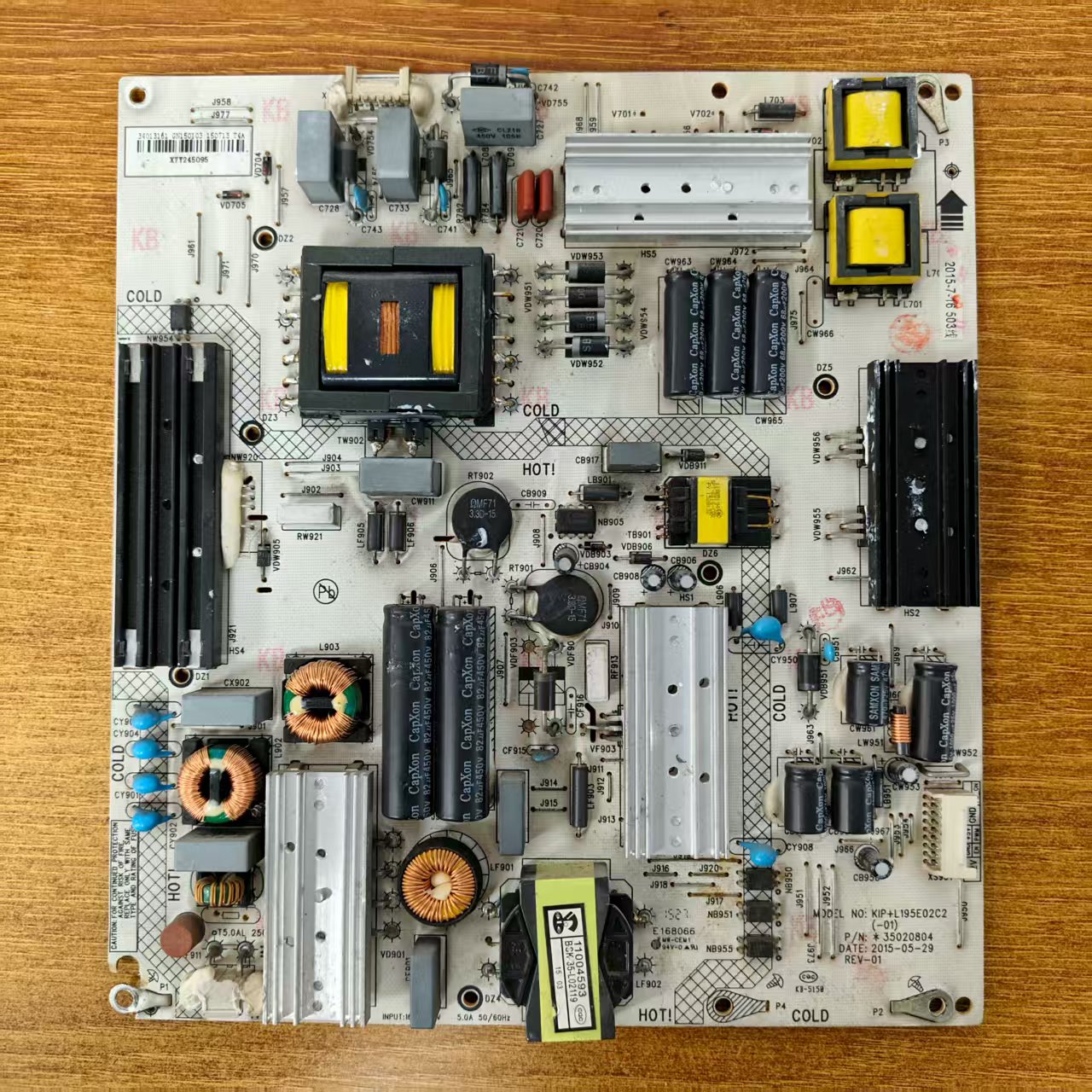 康佳QLED55X80U电源板