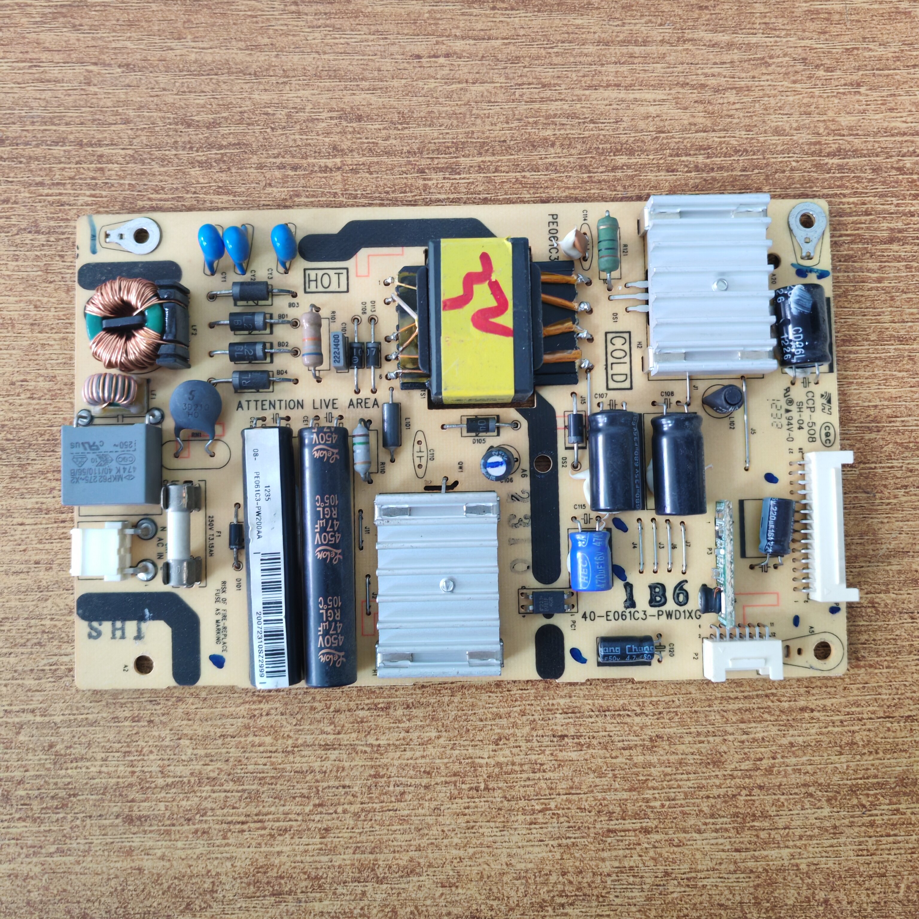 原装TCL L32E5300D 电源板 40-E061C3-PWD1XG 现货 实物图 加