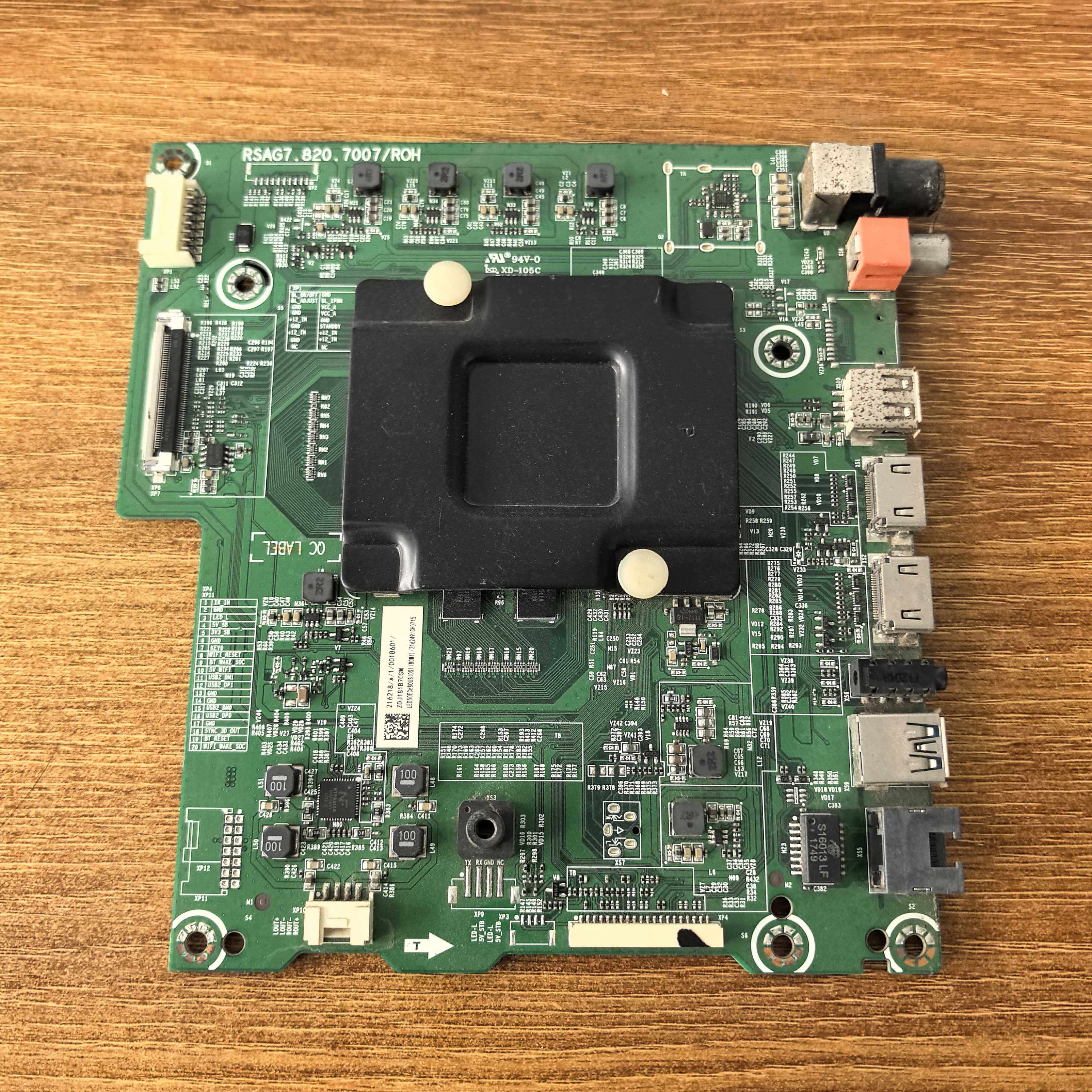 原装海信LED50EC680US主板RSAG7.820.7007屏HD500N3U01现货测试好