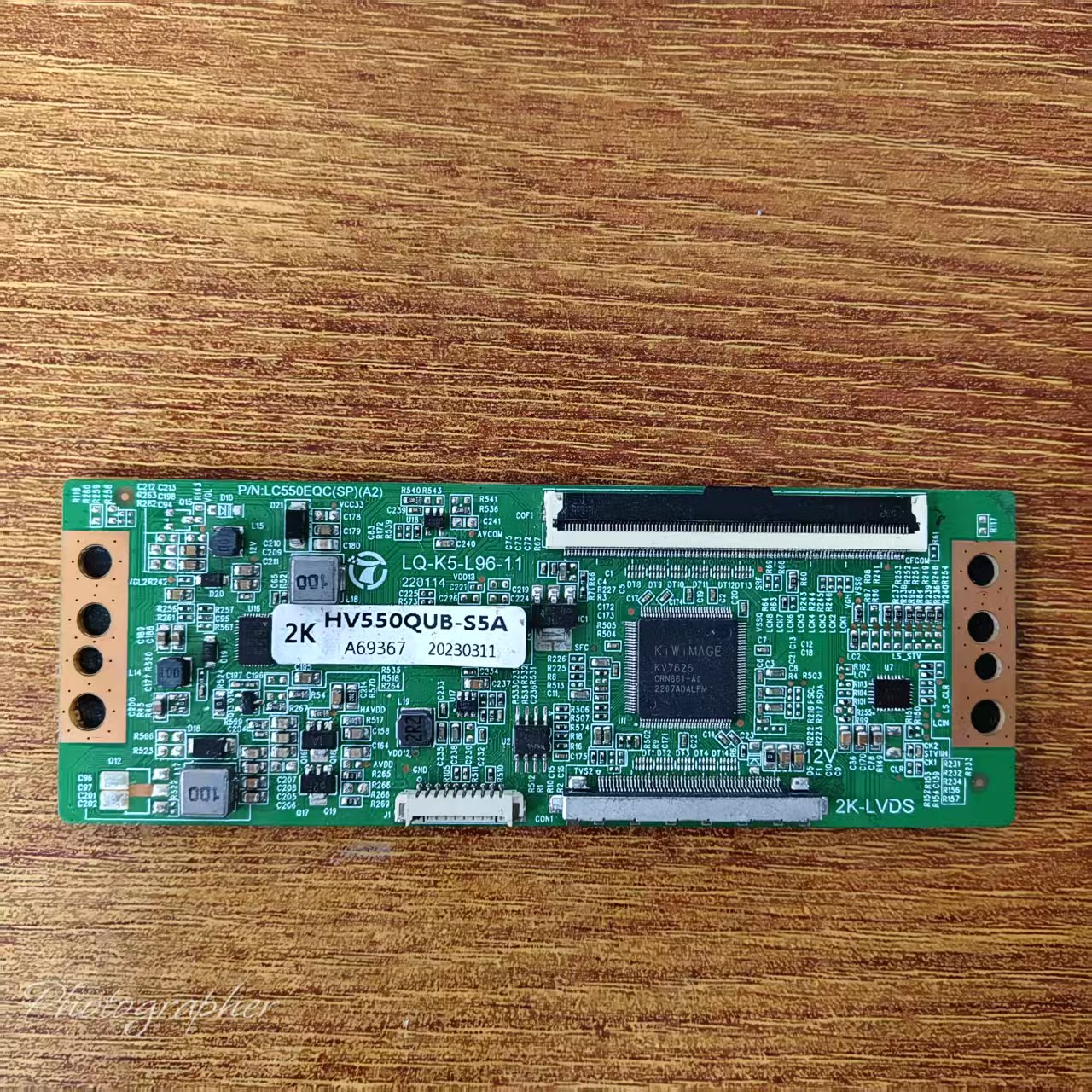 原装2K逻辑板LQ-K5-L96-11 LC550EQC(SP)(A2) 白条码HV550QUB-S5A