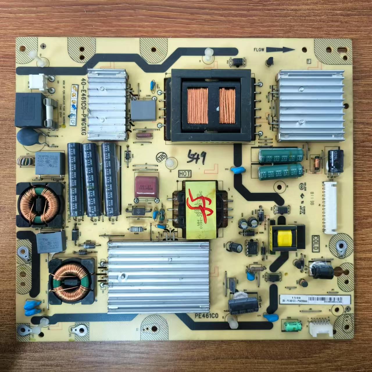 TCL L55V7300A-3D东芝55GL150C 电源板 40-E461C0-PWG1XG PE461C0