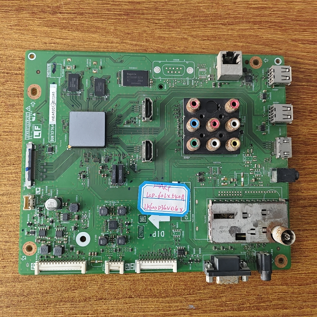 夏普 LCD-60LX540A主板QPWBXF964WJN2 DUNTKF964配屏LK600D3GV0GX