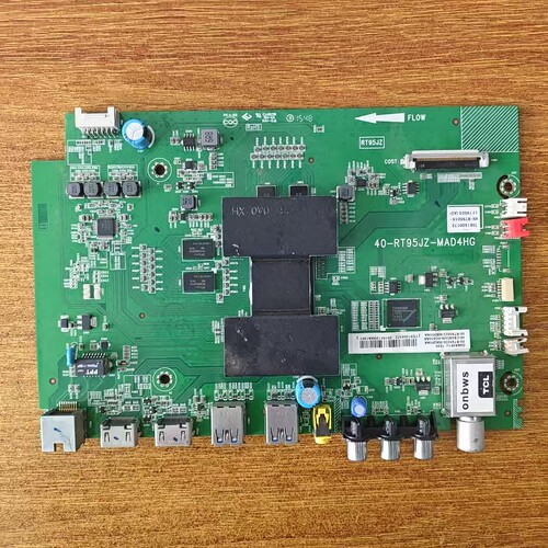 原装TCL D49A561U D49A620主板40-RT95JZ-MAD4HG屏LVU485SE4L实拍