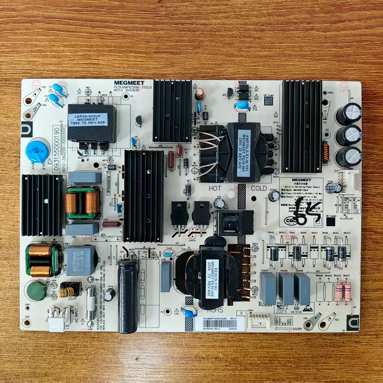 原装小米L65M5-EC电视电源板