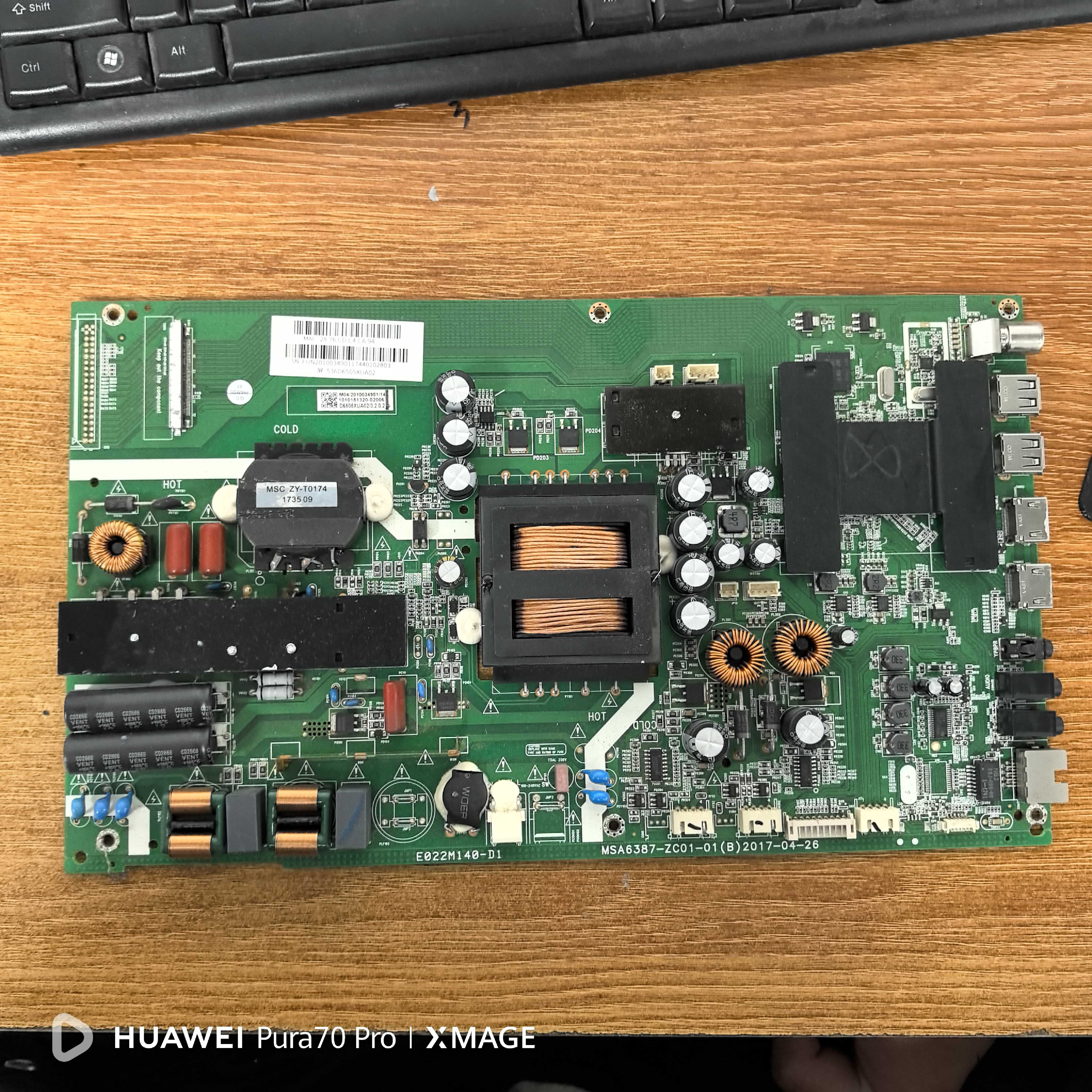 原装风行 G65Y-T液晶电视主板MSA6387-ZC01-01屏LSC650FF05-W正品