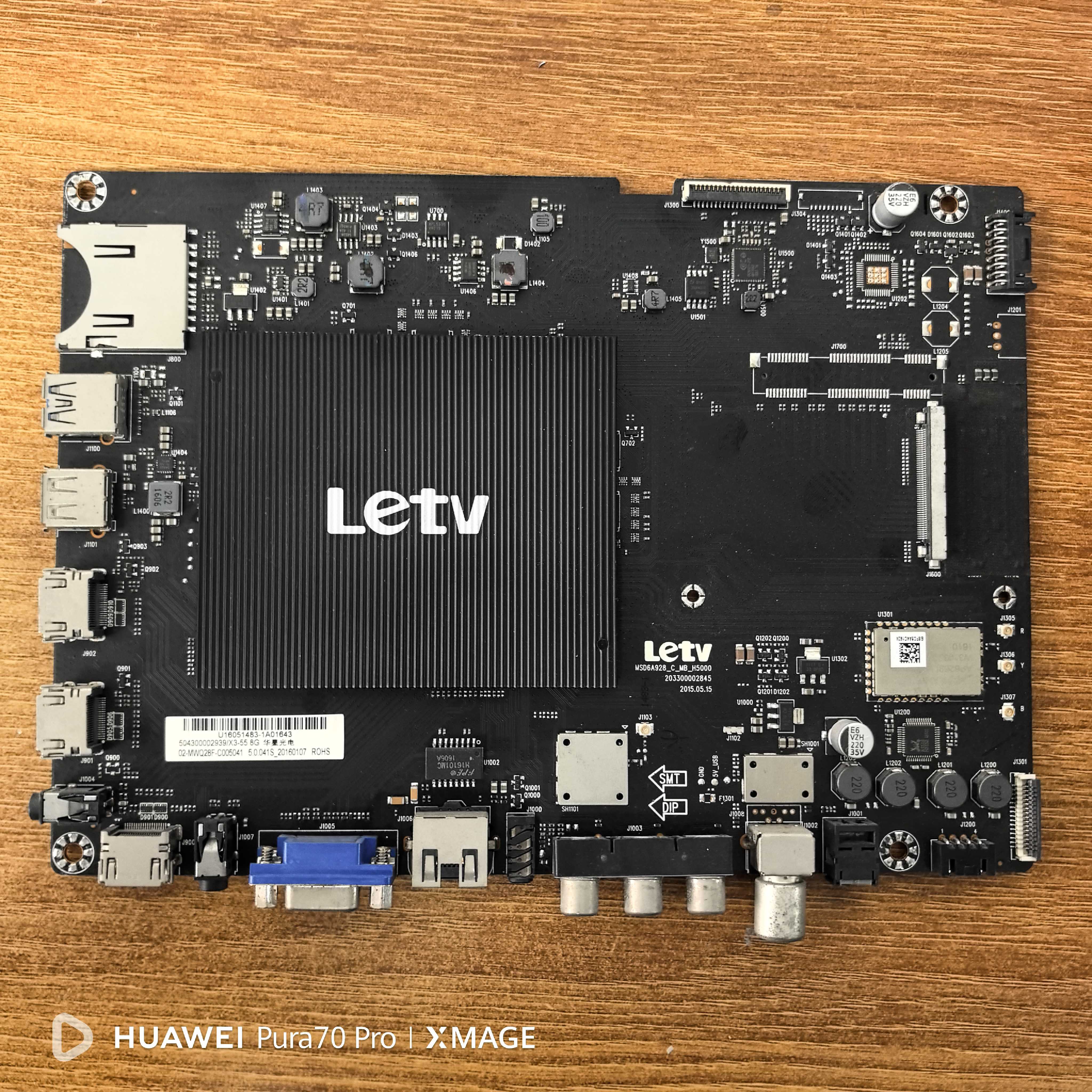 乐视L553L1主板MSD6A928-C-MB-H5000配屏TPT550U2-EQYSHM.G电路板