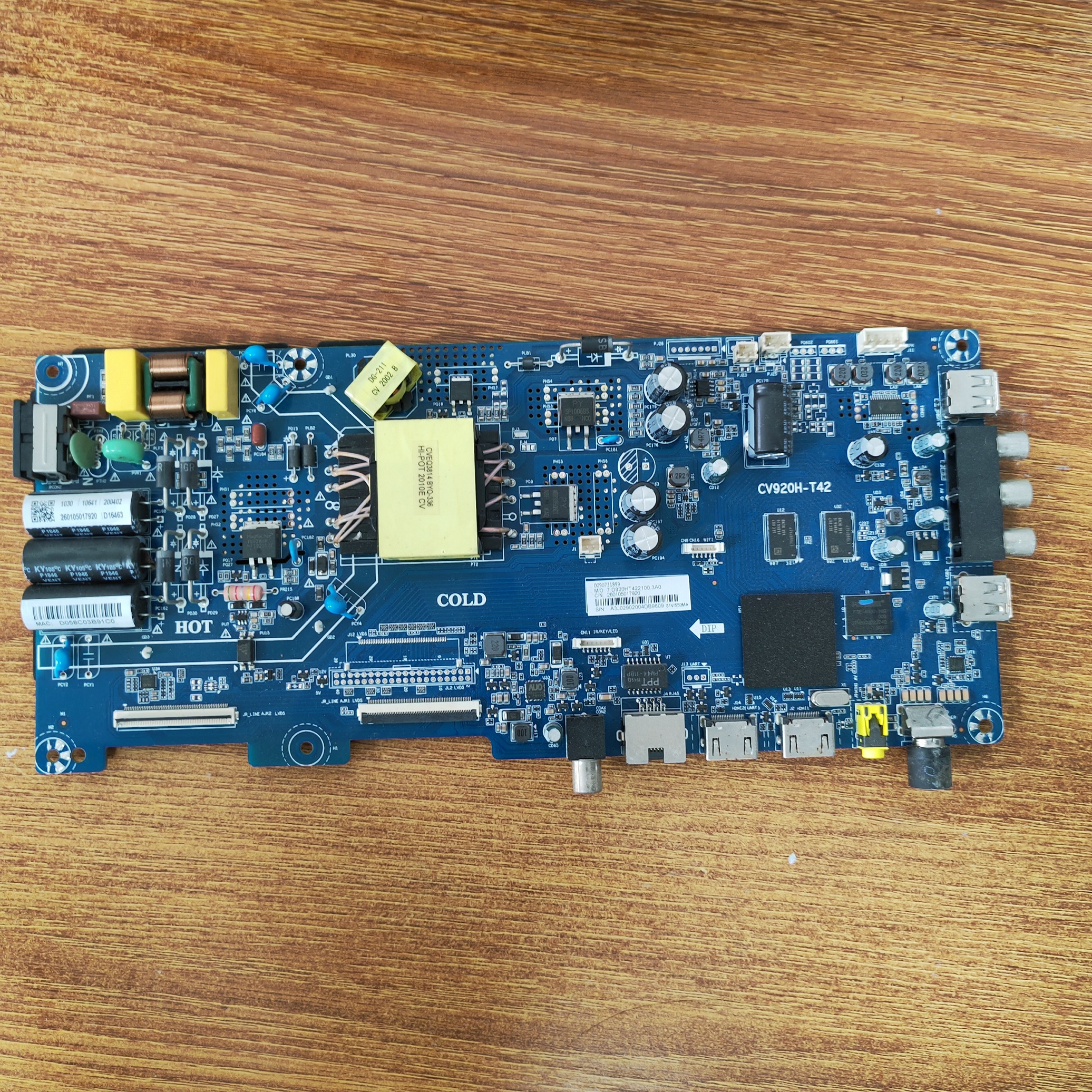 原装海尔LE43C51X主板