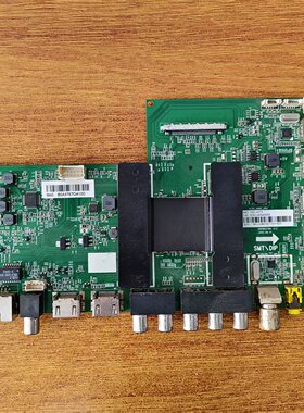 原装现货海尔LS49H510X电视主板0091802118A配屏LSC490FN02实物图