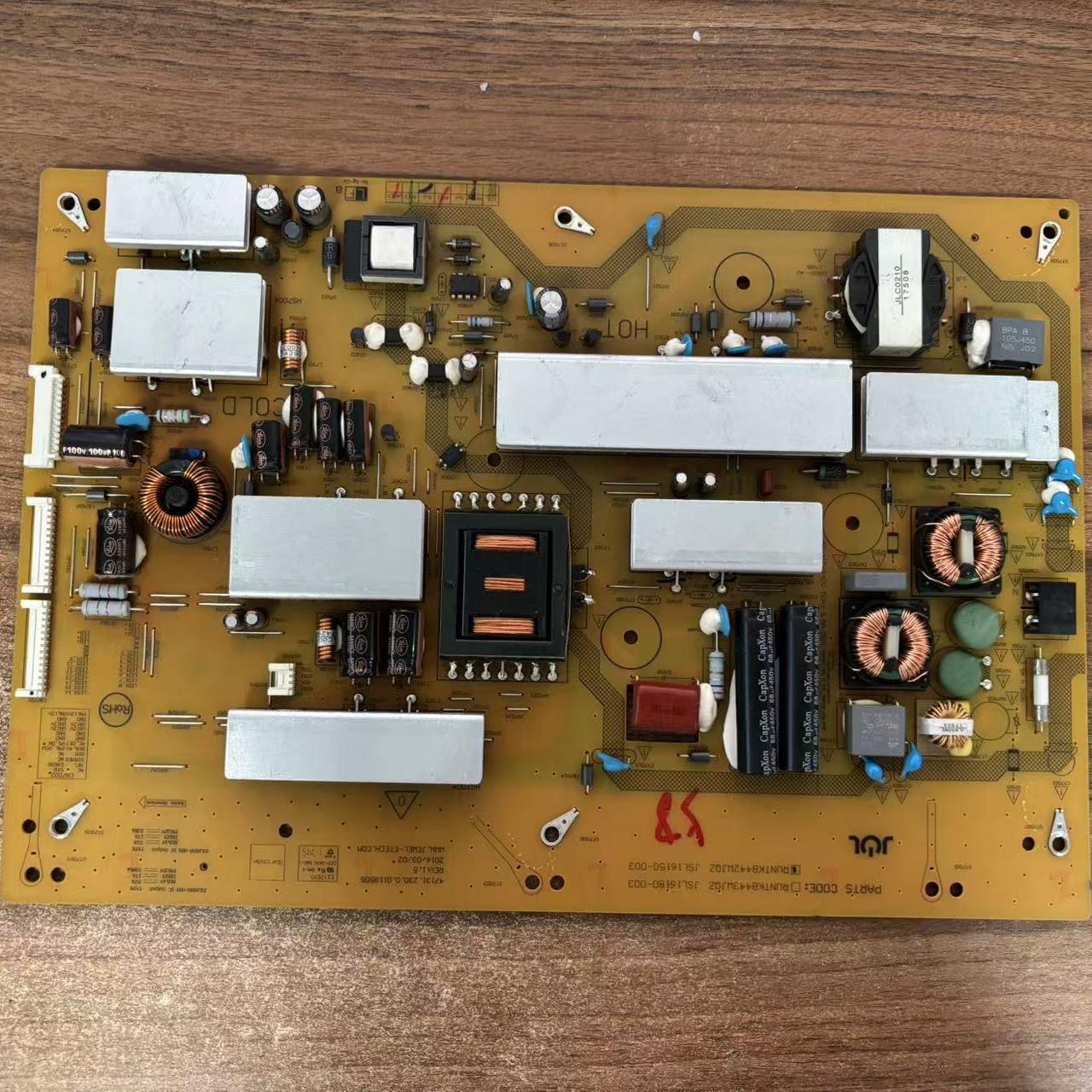 原装夏普LCD-58SU761A 电视电源板 RUNTKB442WJQZ JSL16150-003