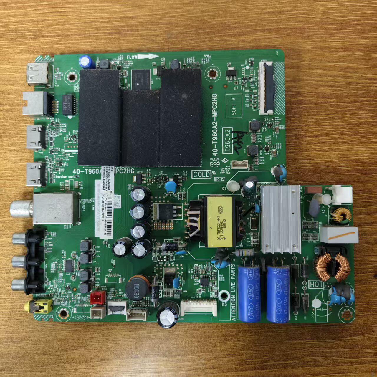 原装TCL43F6电视主板