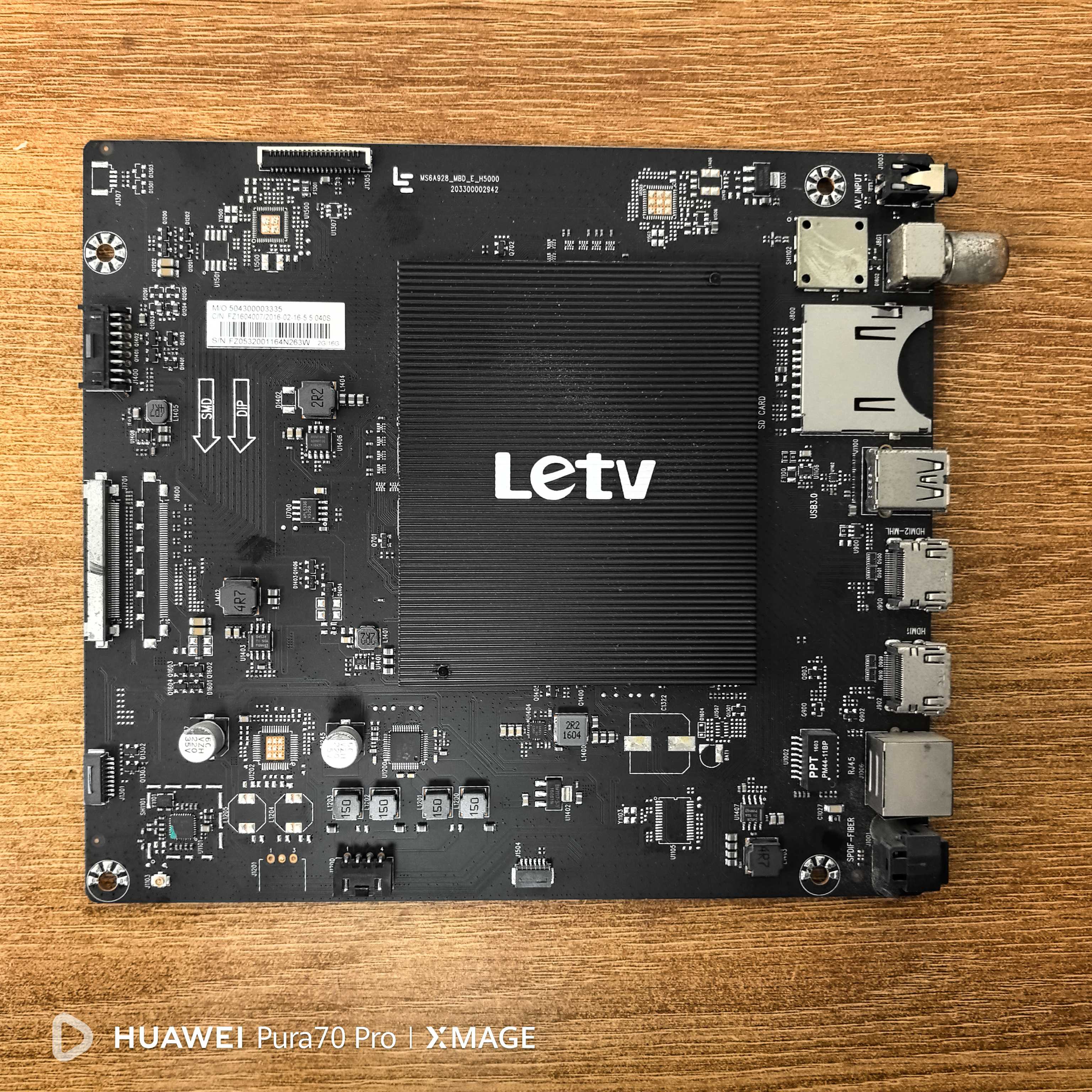 原装乐视 L433A3主板MS6A928-MBD-E-H5000屏TPT430H3-HVN01.U实拍