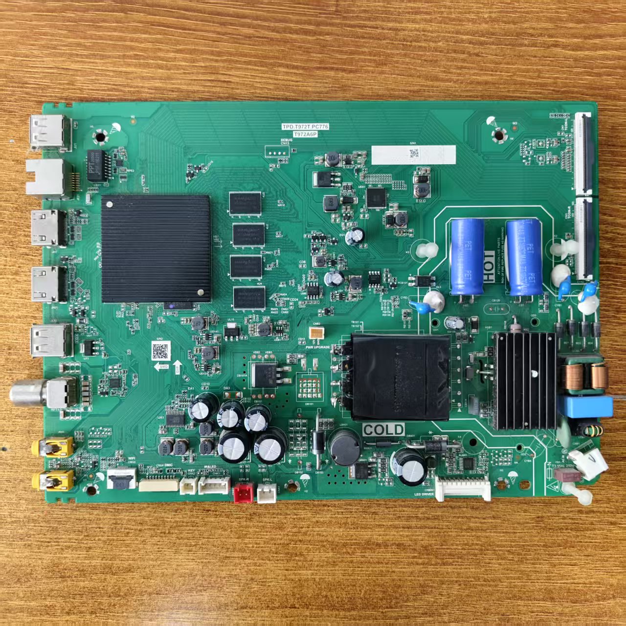 原装 TCL 50D8 50V8主板TPD.T972T.PC776屏LVU500NDEL DS9W00实拍