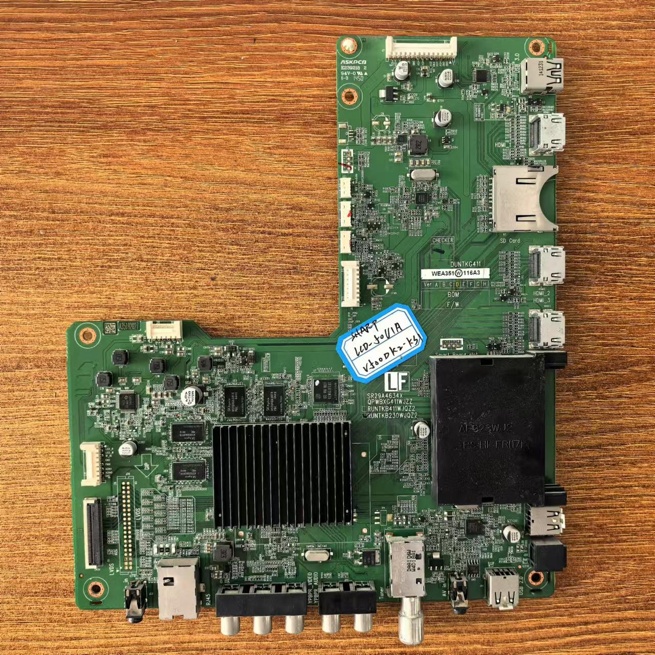 夏普LCD-50U1A电视主板