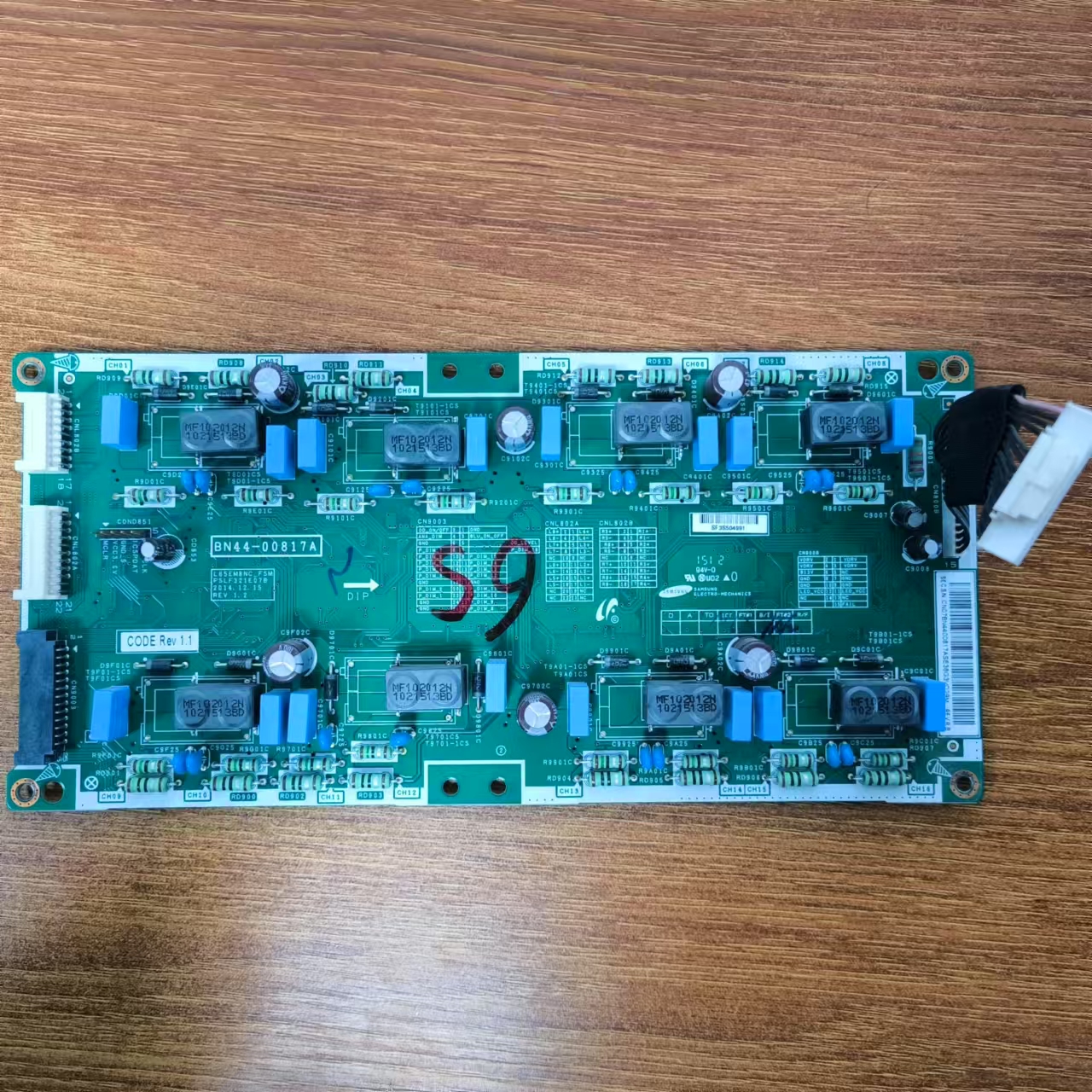 三星UA65JS9800JXXZ恒流板