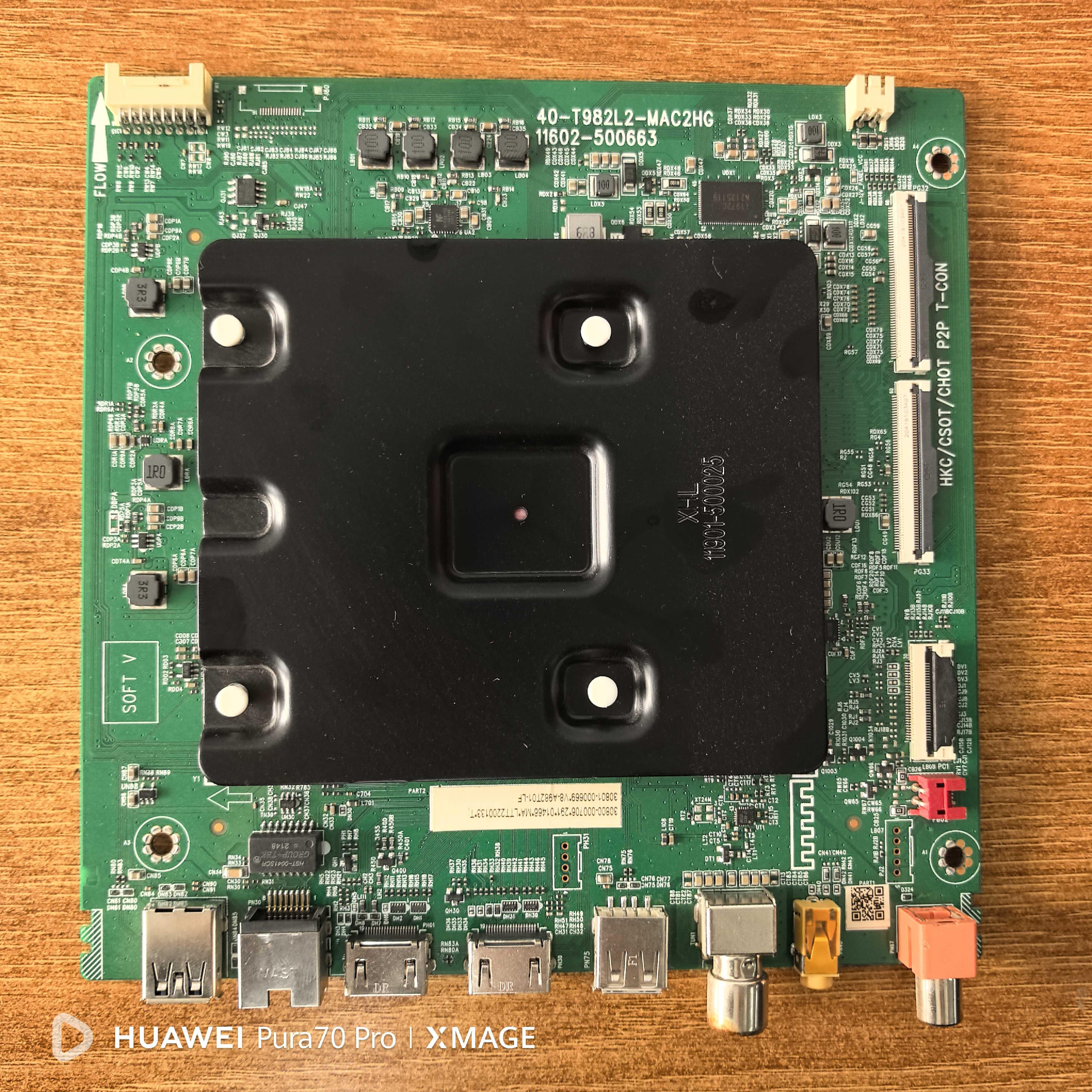 原装现货 TCL 75V6D电视主板40-T982L2-MAC2HG屏LVU750NDEL测试好