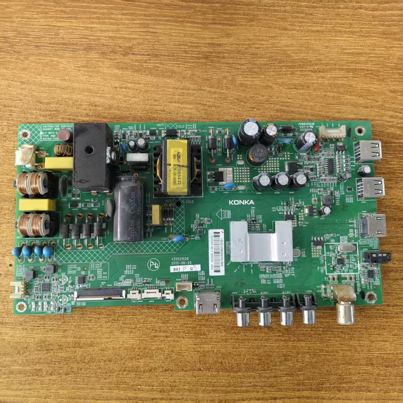 康佳LED43K35A43F2600C主板