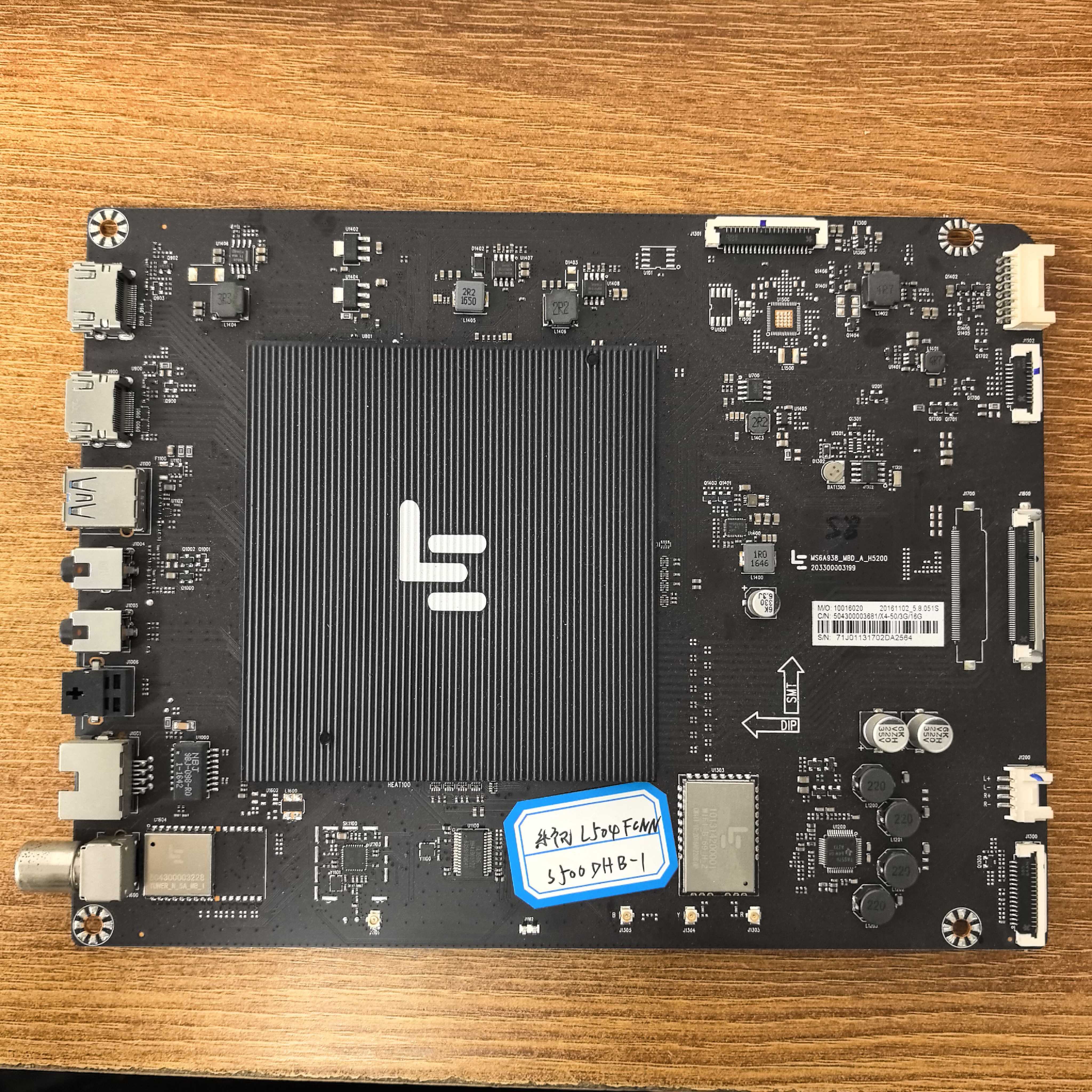 原装 乐视 L504FCNN 主板 MS6A938-MBD-A-H5200屏S500DHB-1实拍图