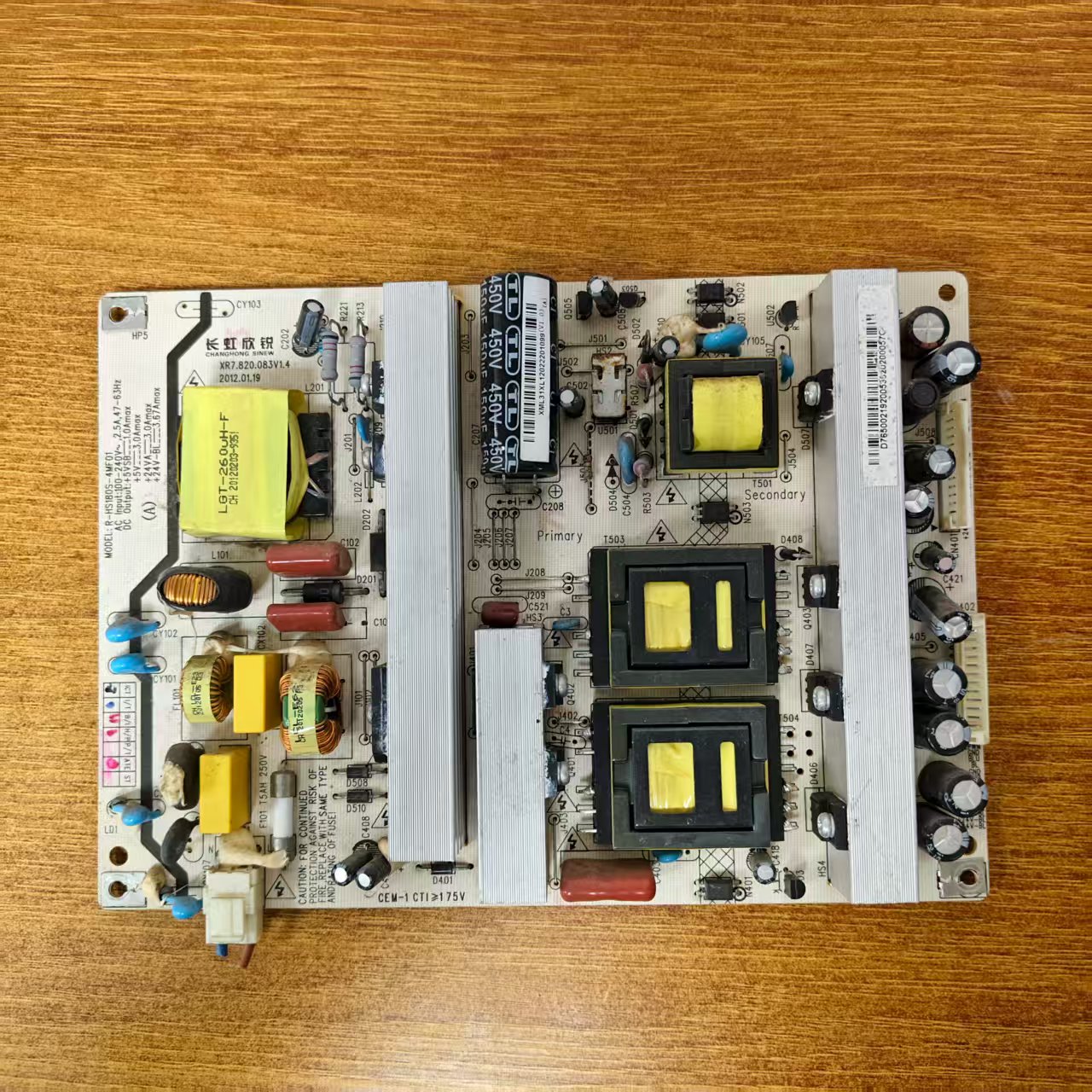 长虹3DTV42780142A2000i电源板