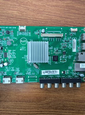 拆机冠捷 LD55V02S主板715G7211-M01-000-004M屏TPT550F2-FHBN0.K